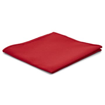 Vörös színű egyszerű díszzsebkendő