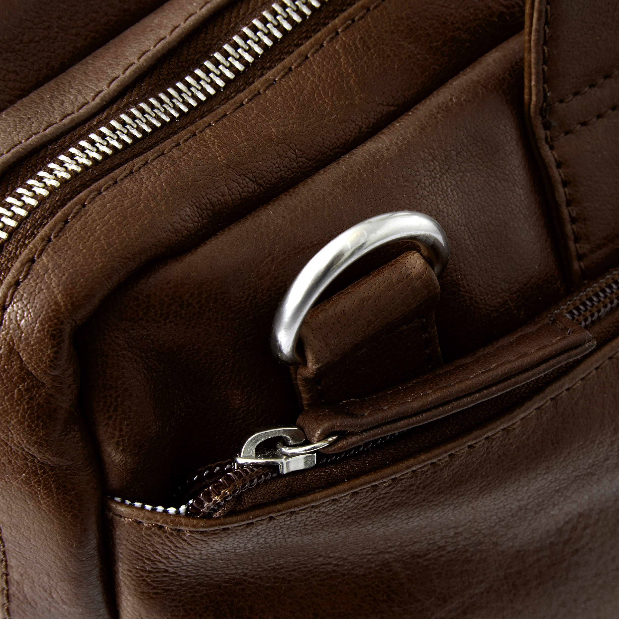 Braune California Laptoptasche - 14