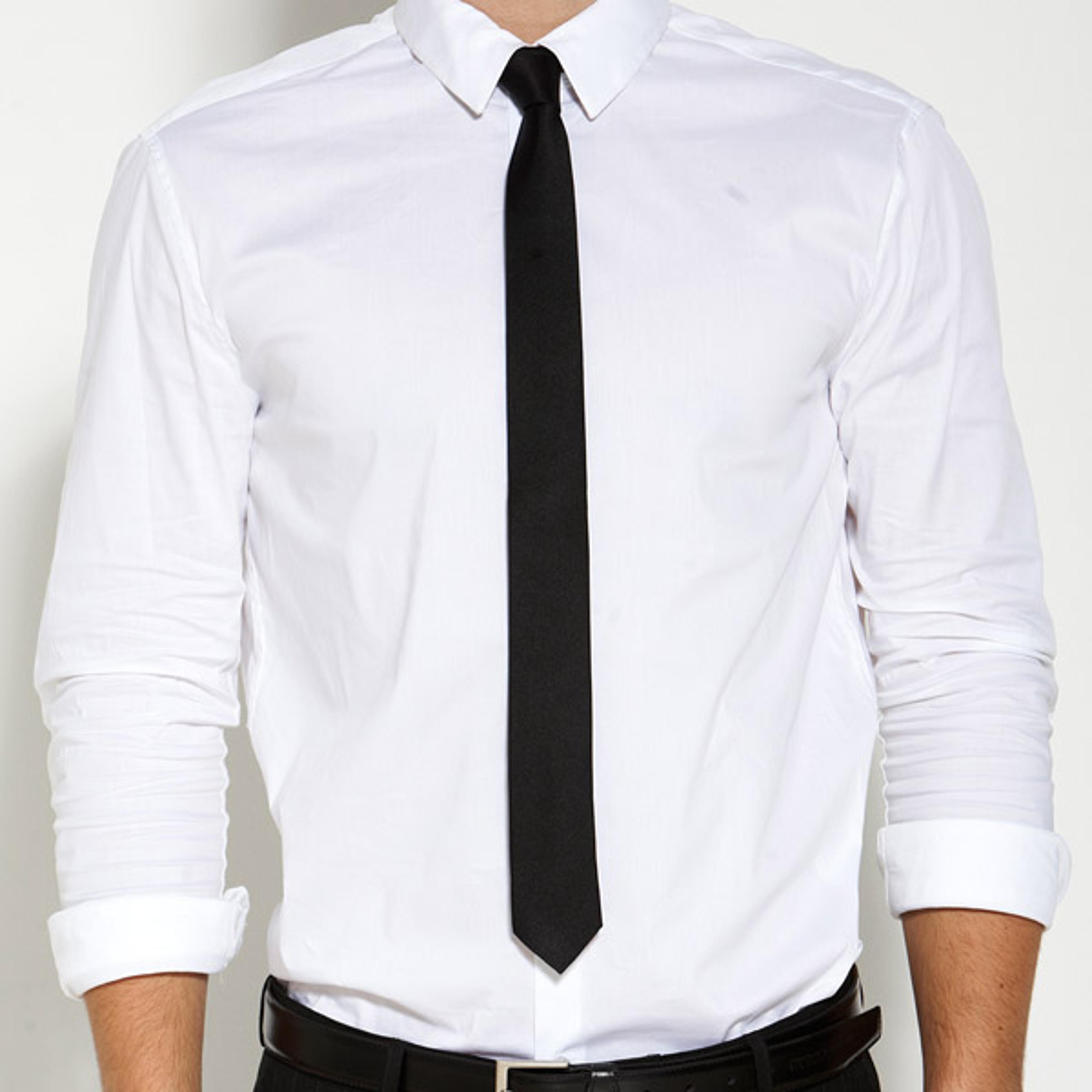 TRENDHIM - Black Silk Slips - 2