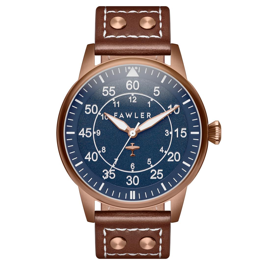 Apollo Copper Apollo | Limited-edition Copper-tone Stainless Steel Pilot’s Watch | In ...