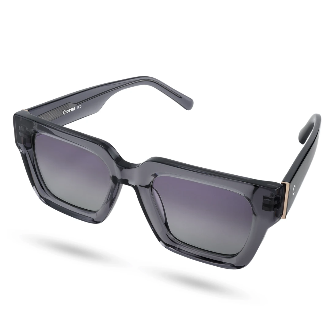 Occasus Gafas De Sol Polarizadas Cuadradas De Estilo Retro En Gris occasus-gafas-de-sol-polarizadas-cuadradas-de-estilo-retro-en-gris
