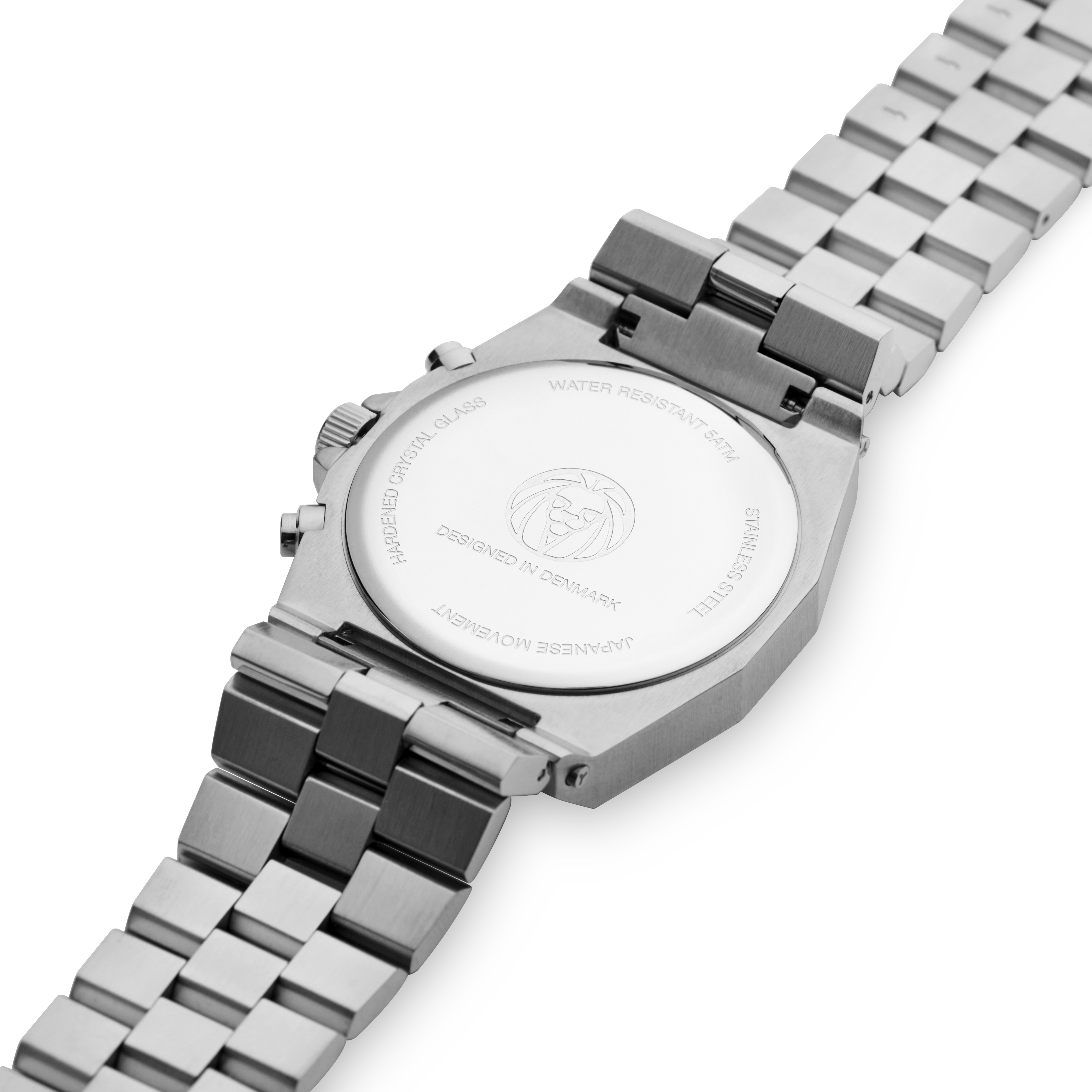 Linus Ray Roestvrijstalen Chronograaf Horloge - 7