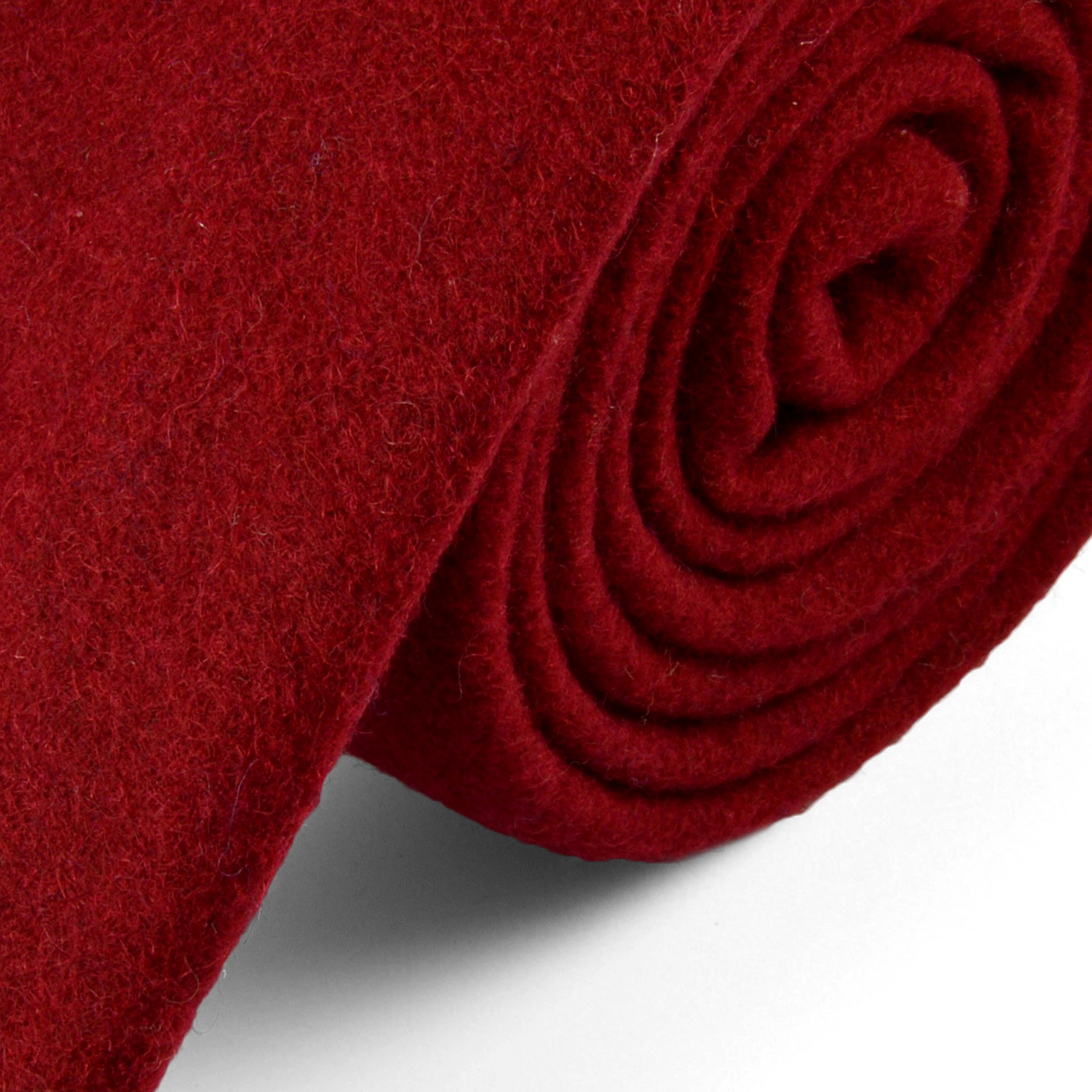 Ručně vyrobená červená kravata - 2