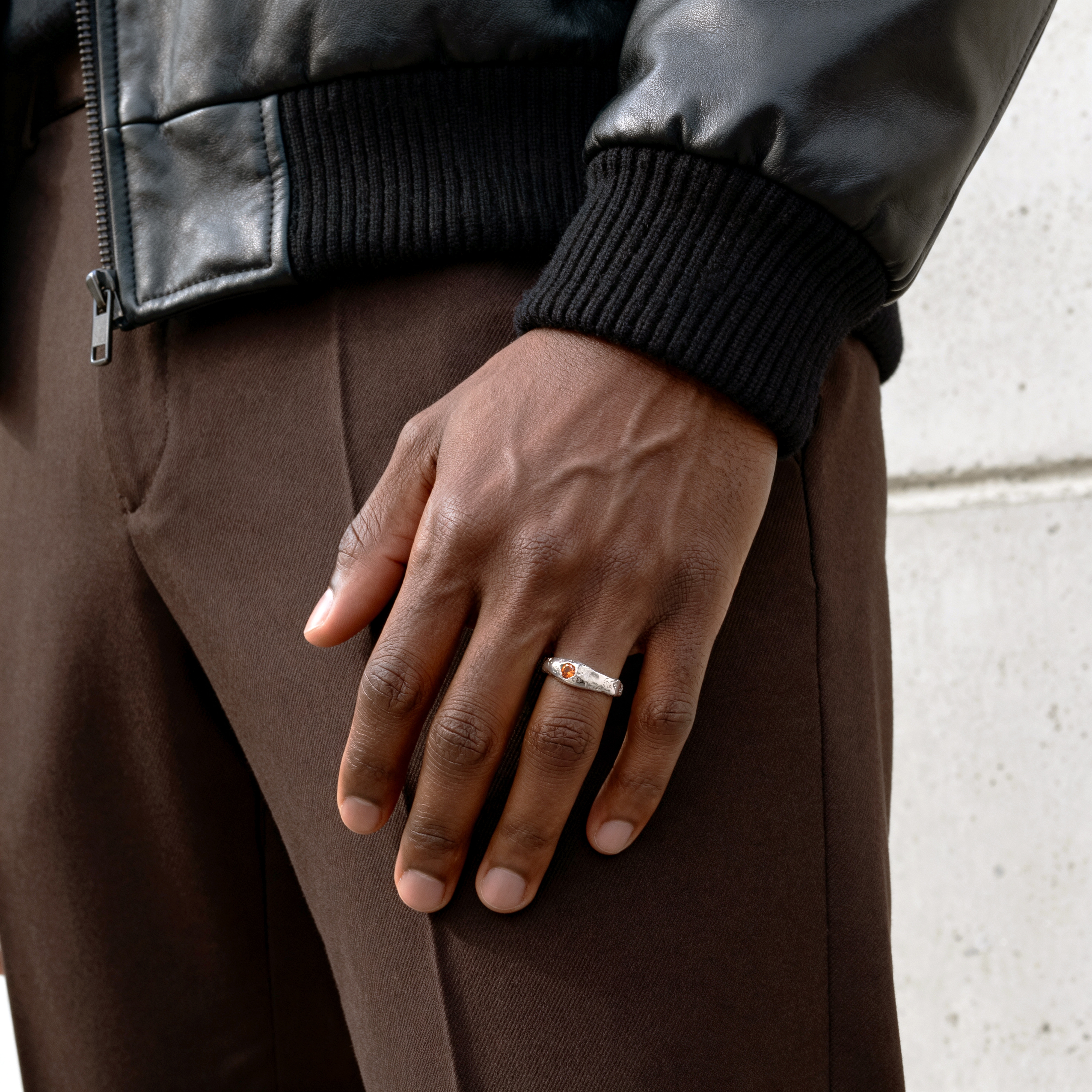 Hidden Gem | Blaze 925 Sterling Silver Slender Ring - 2