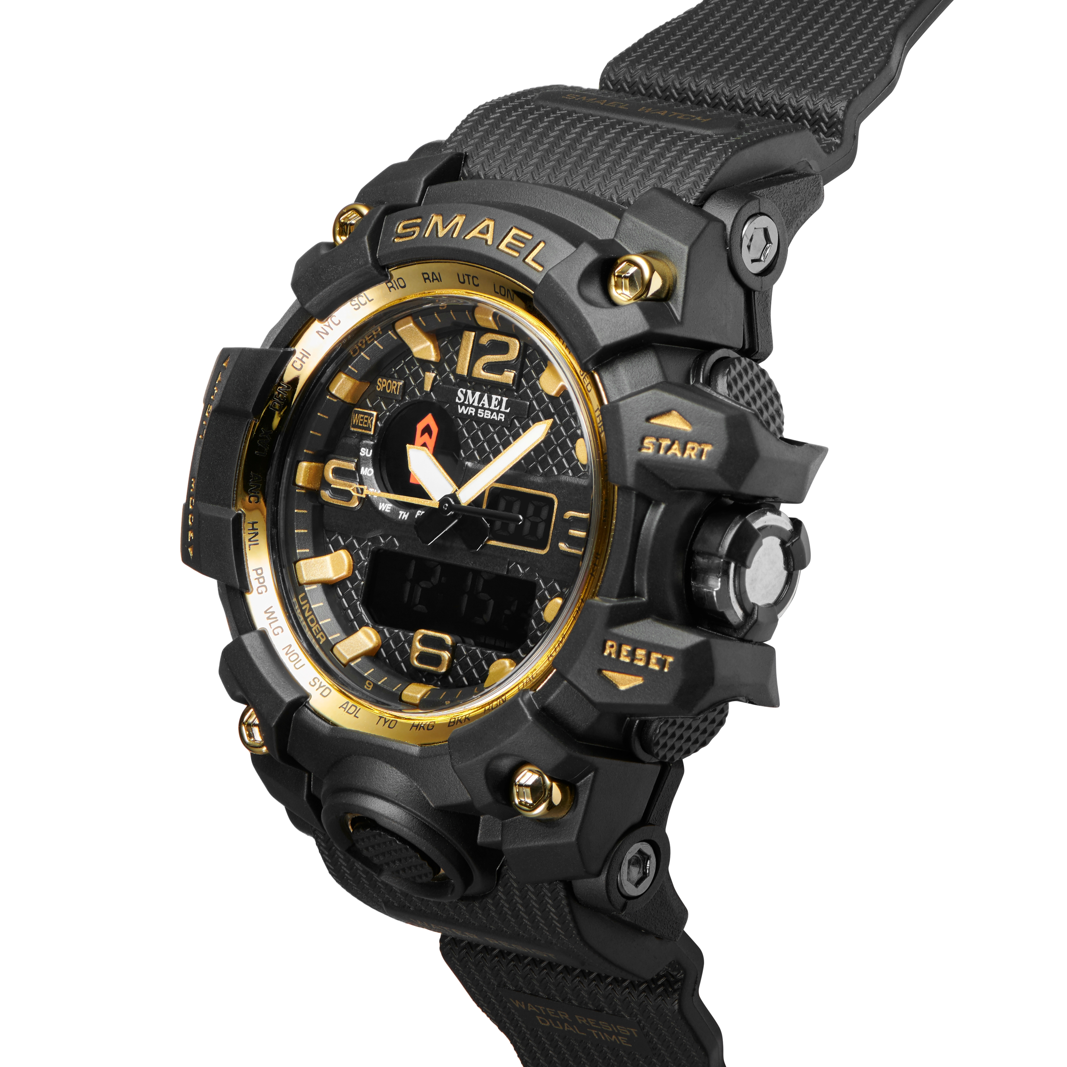 Reloj deportivo dorado Saracen - 2