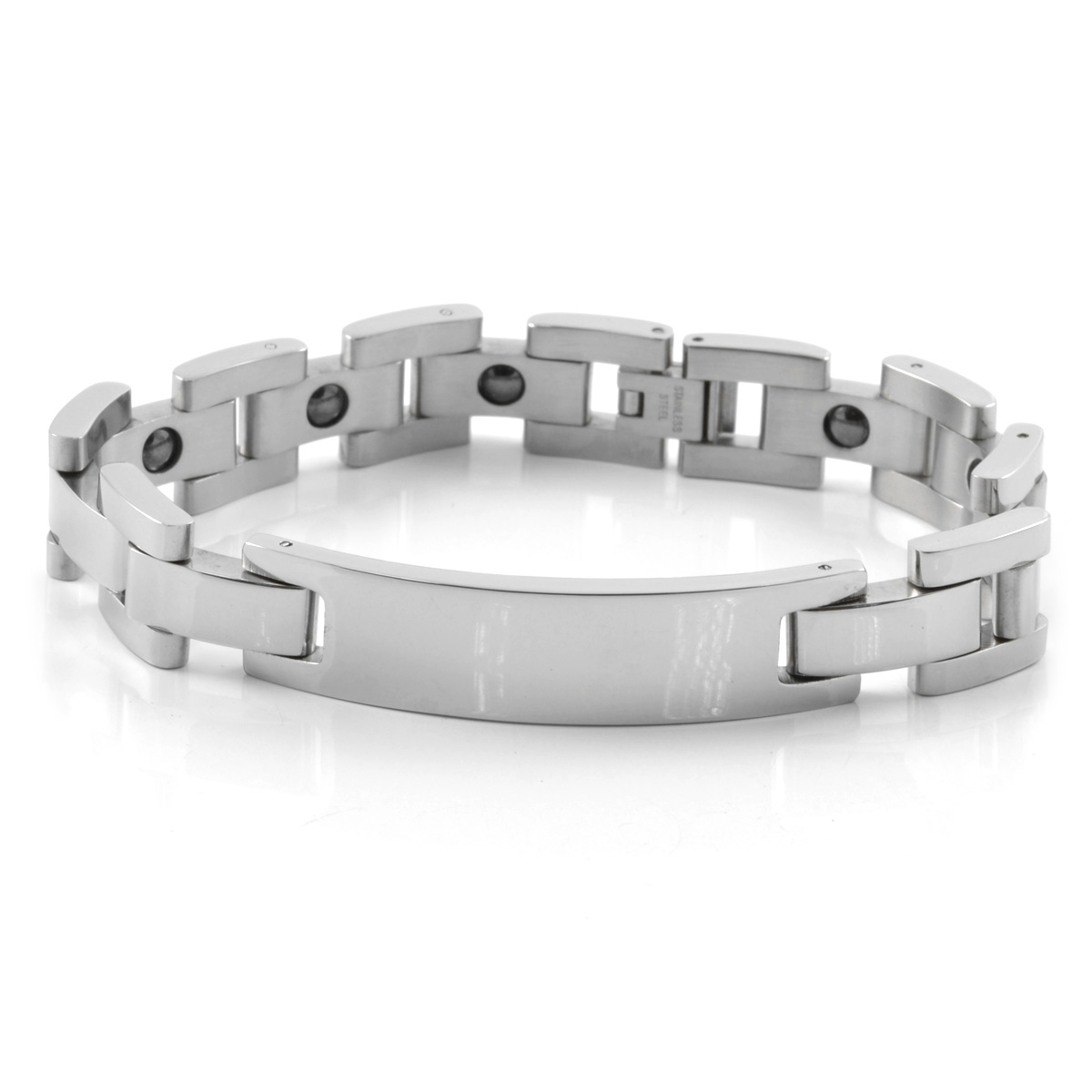 Unique Stylish Stainless Steel Bracelet - 1