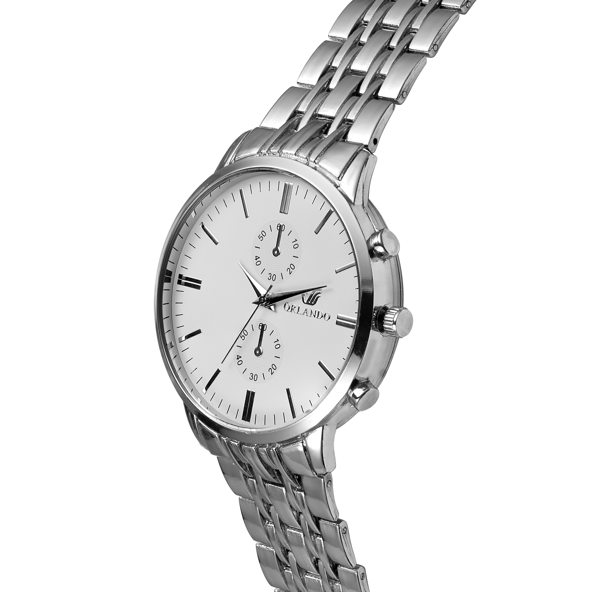 Srebrzysty zegarek Kellan - 2