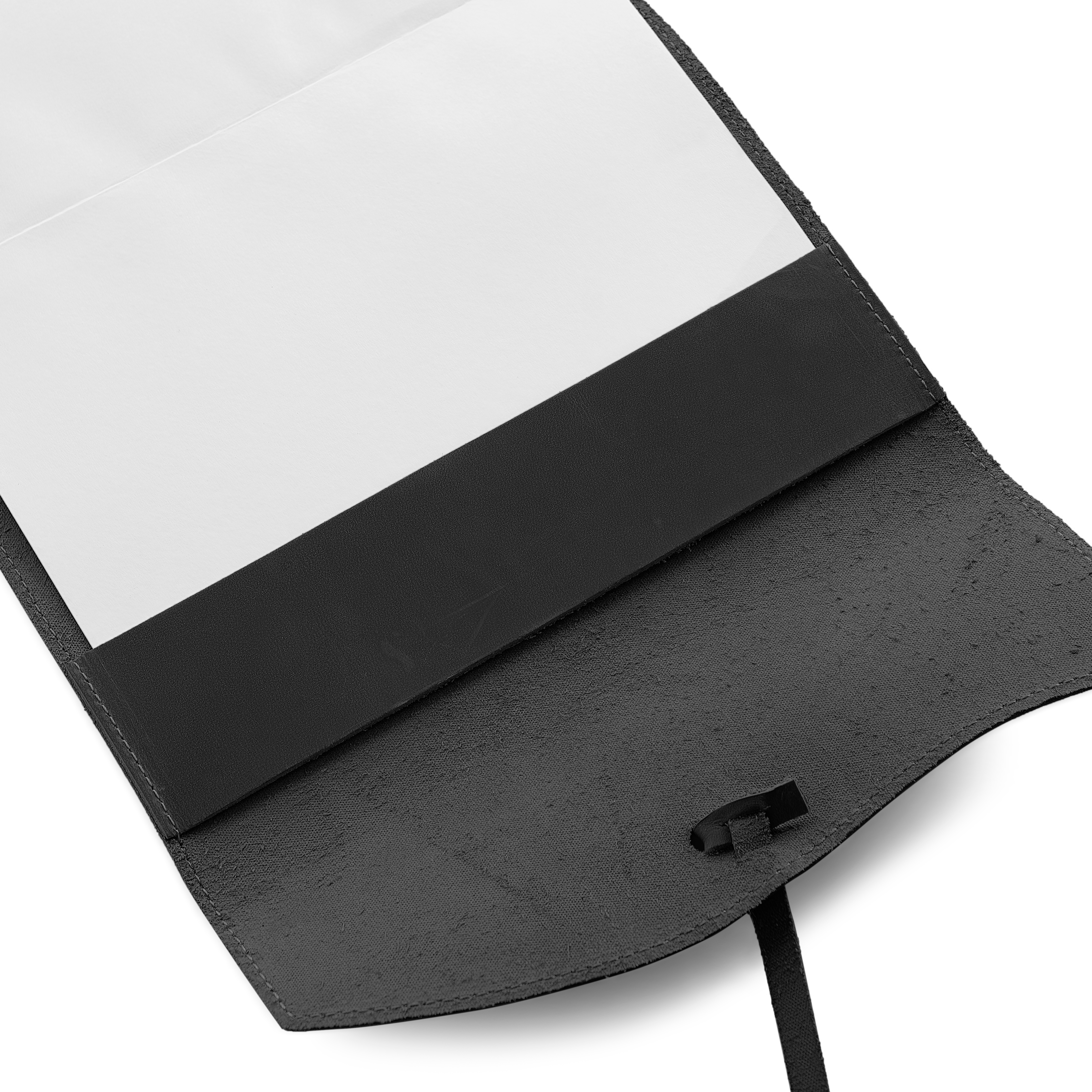 Notebook | Black Leather | Large - 5