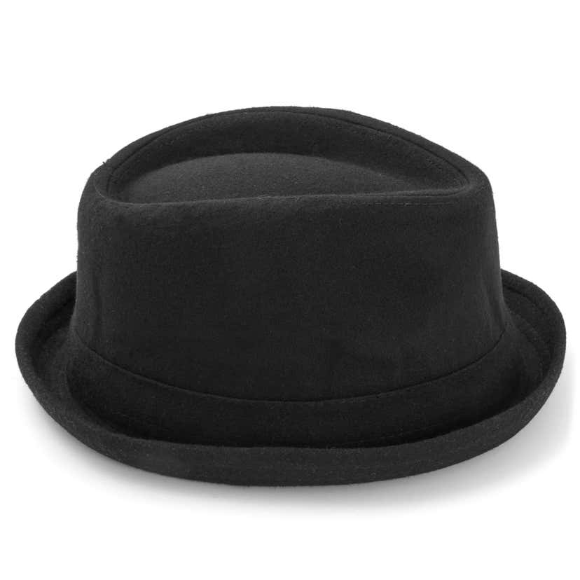 Black Trilby Hat | Major Wear | Free shipping over $75