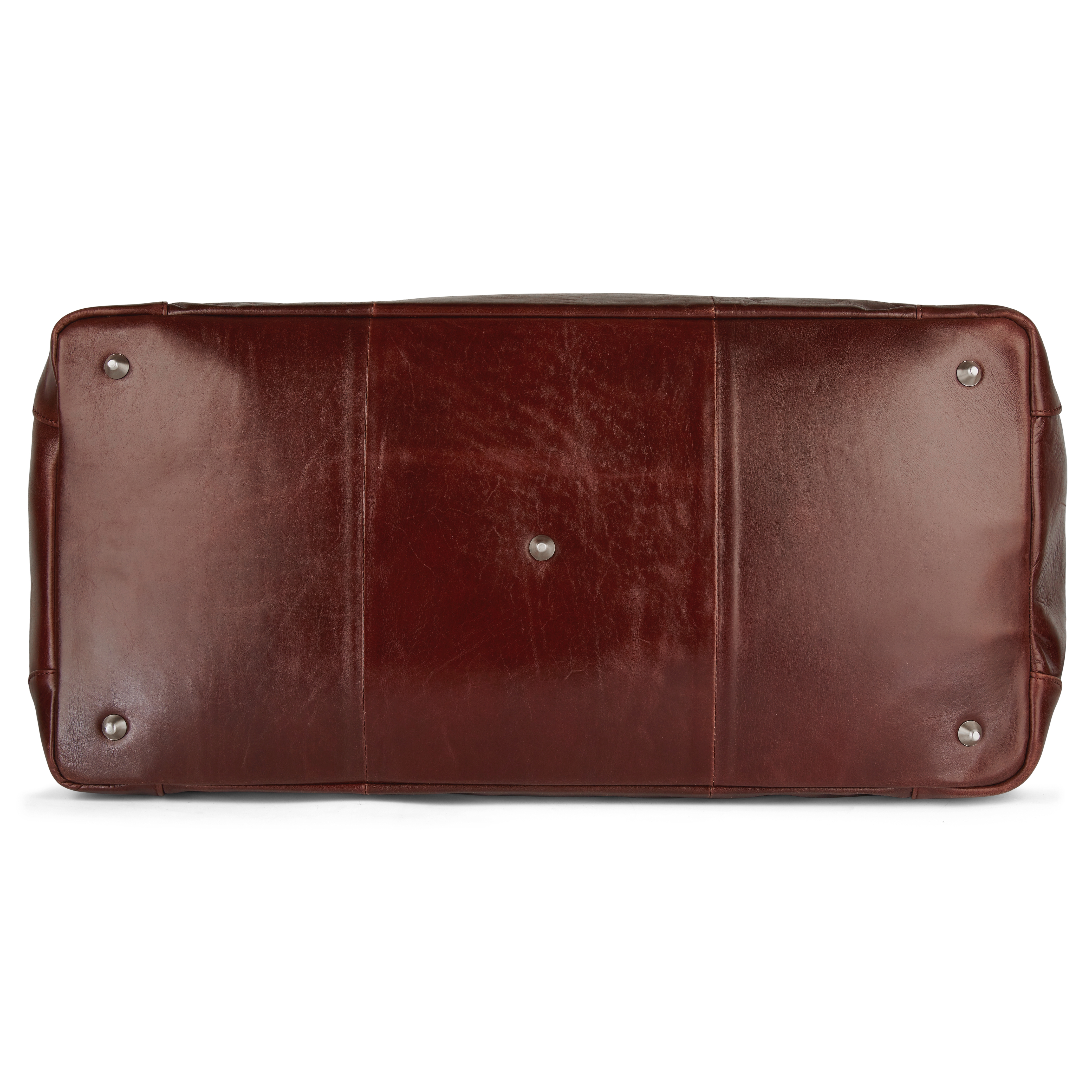 Brown Jasper Weekender Leather Bag - 6