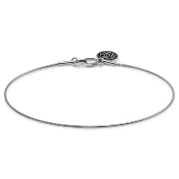 Essentials | 10 mm Silberfarbenes Kabelketten-Armband