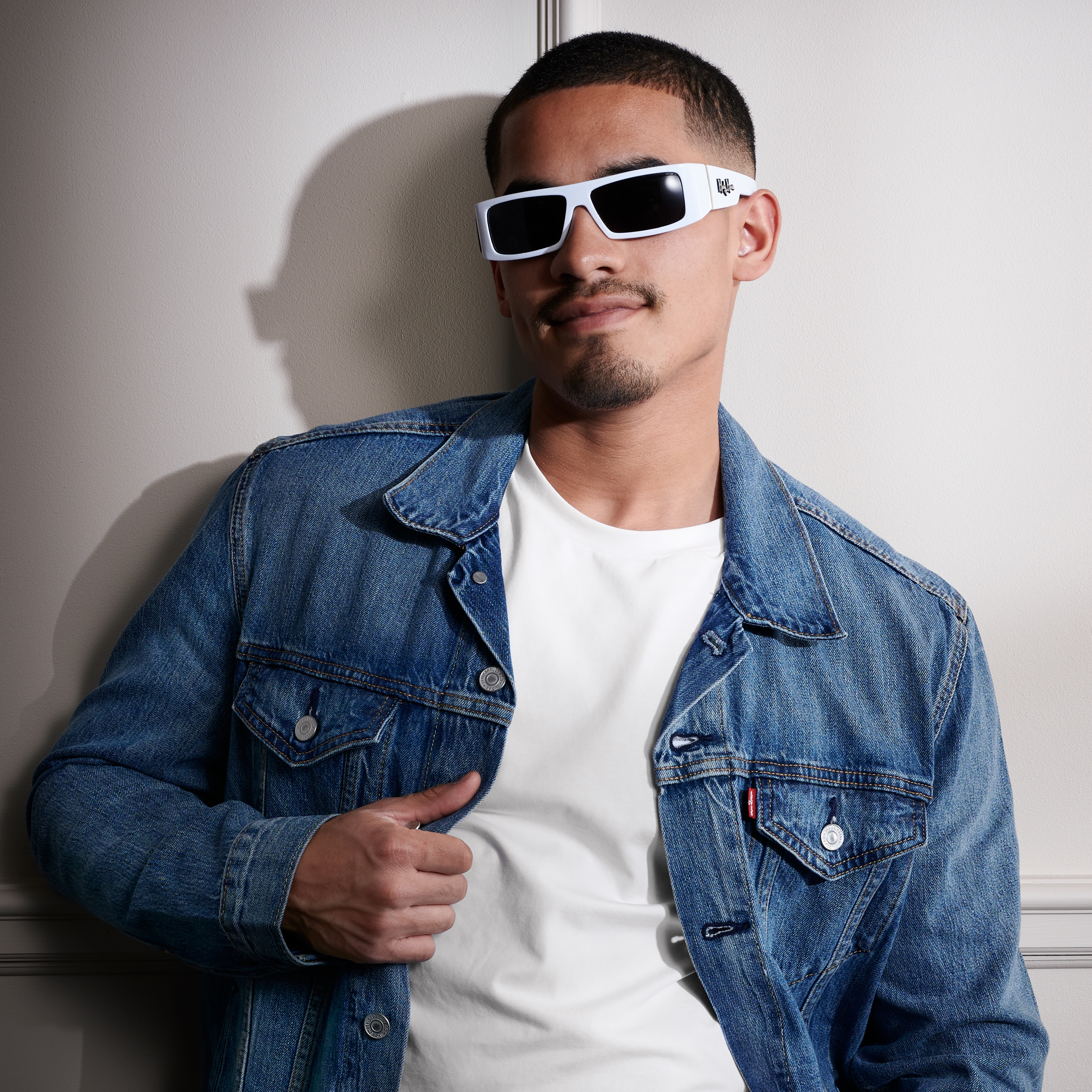 Valko-harmaat polarisoidut Macon Verge -aurinkolasit - 2