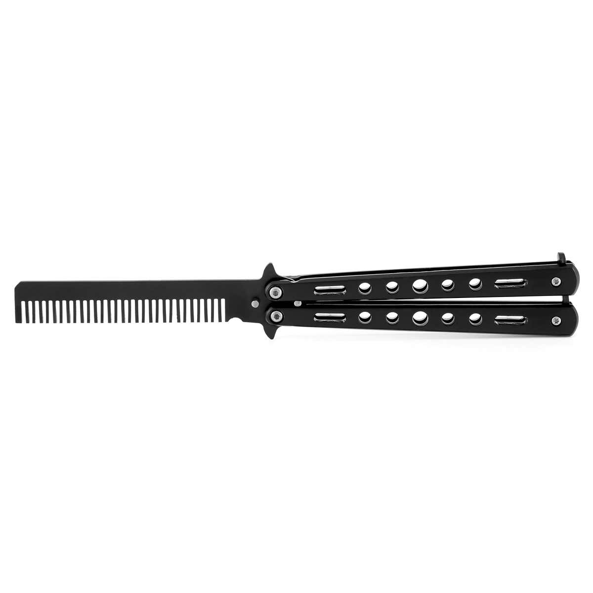Black Stainless Steel Butterfly Comb In stock! Fort Tempus