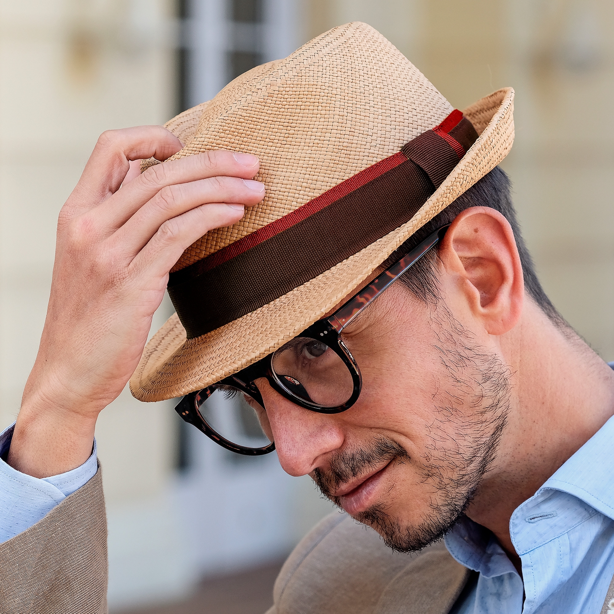 Sombrero Panamá de paja 2 - 5