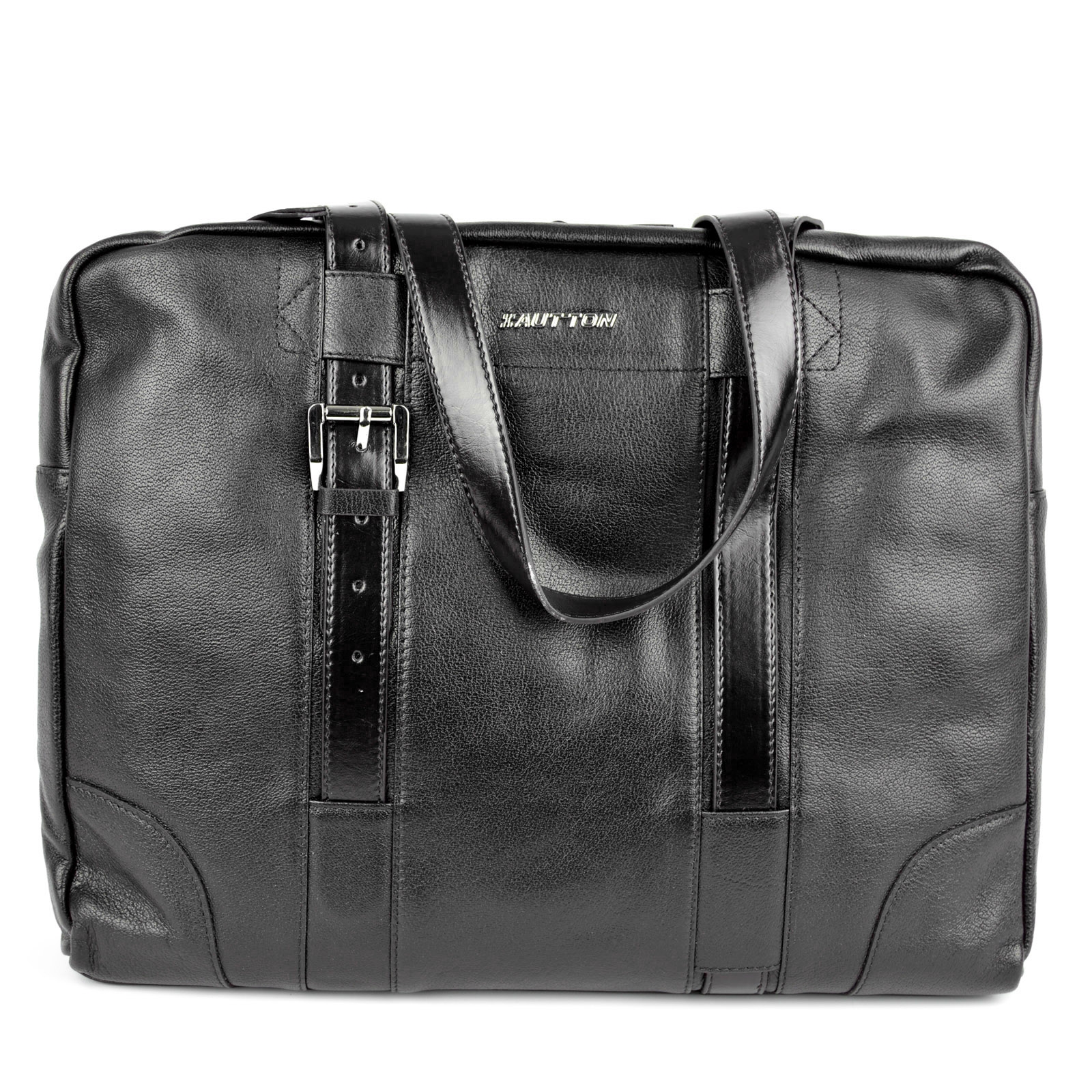 Sort Bucko Lædertaske - 3