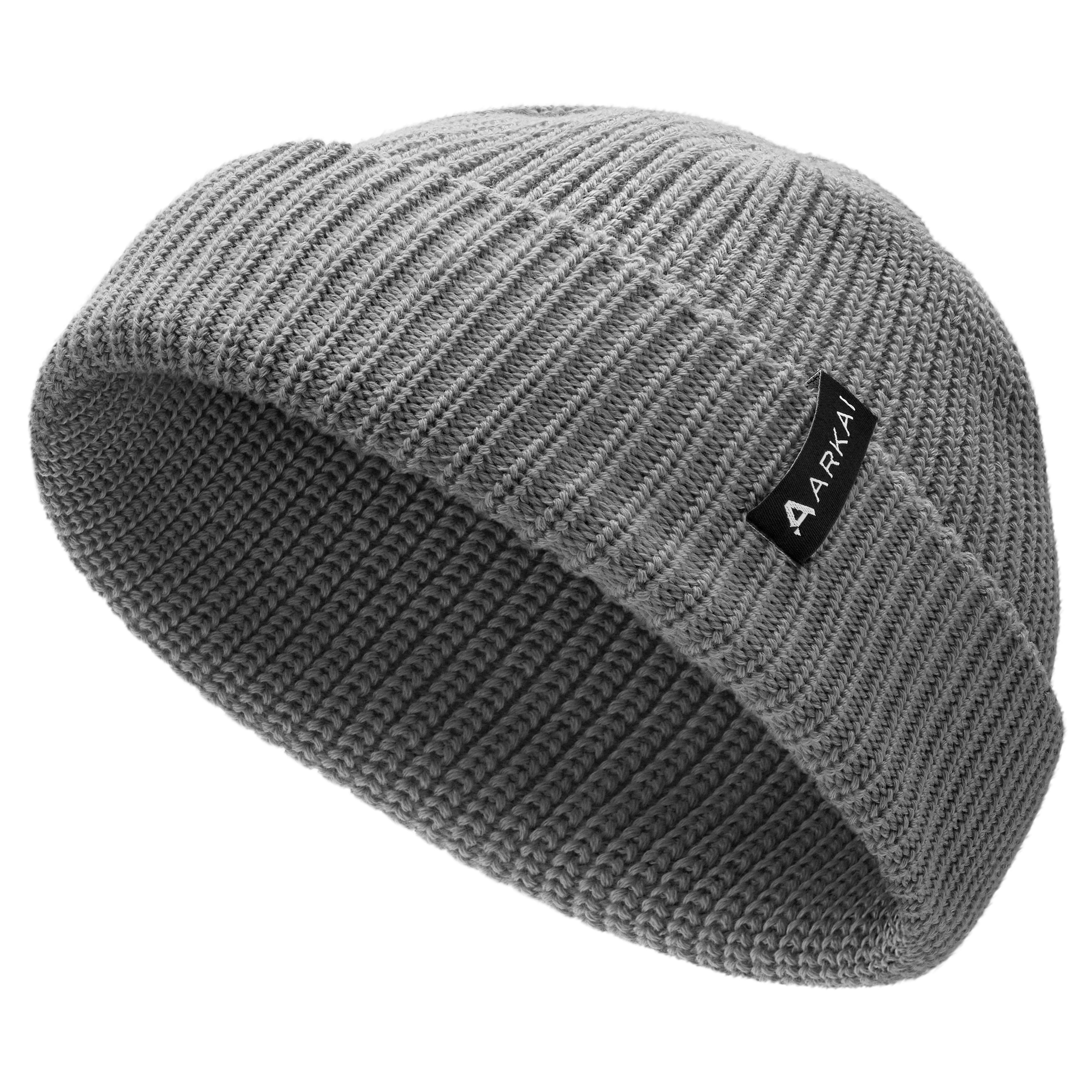 Nordic | Grey Fisherman Polyester Beanie Nordic | Grey Fisherman Polyester Beanie