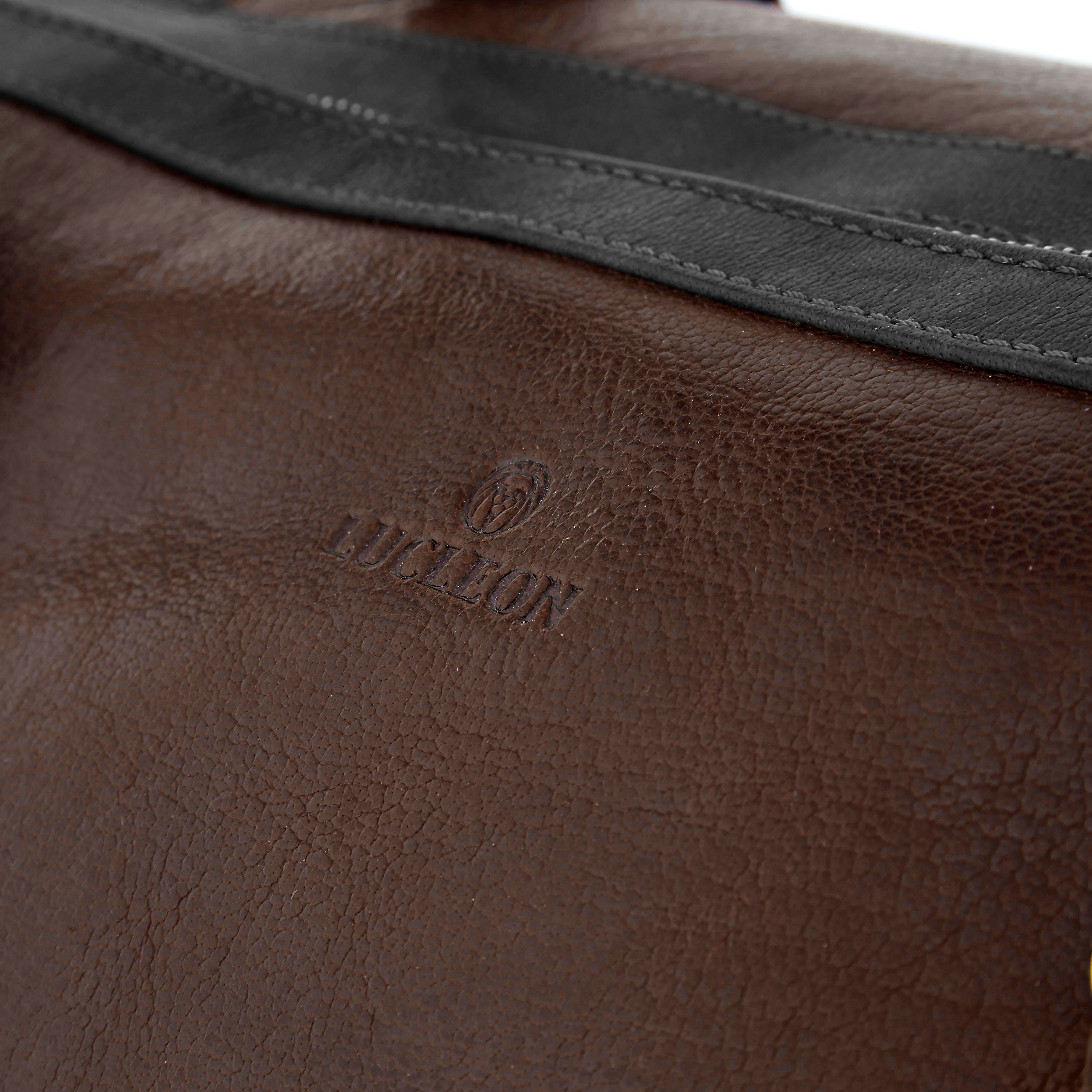 Borsa weekend California marrone e nera  - 11