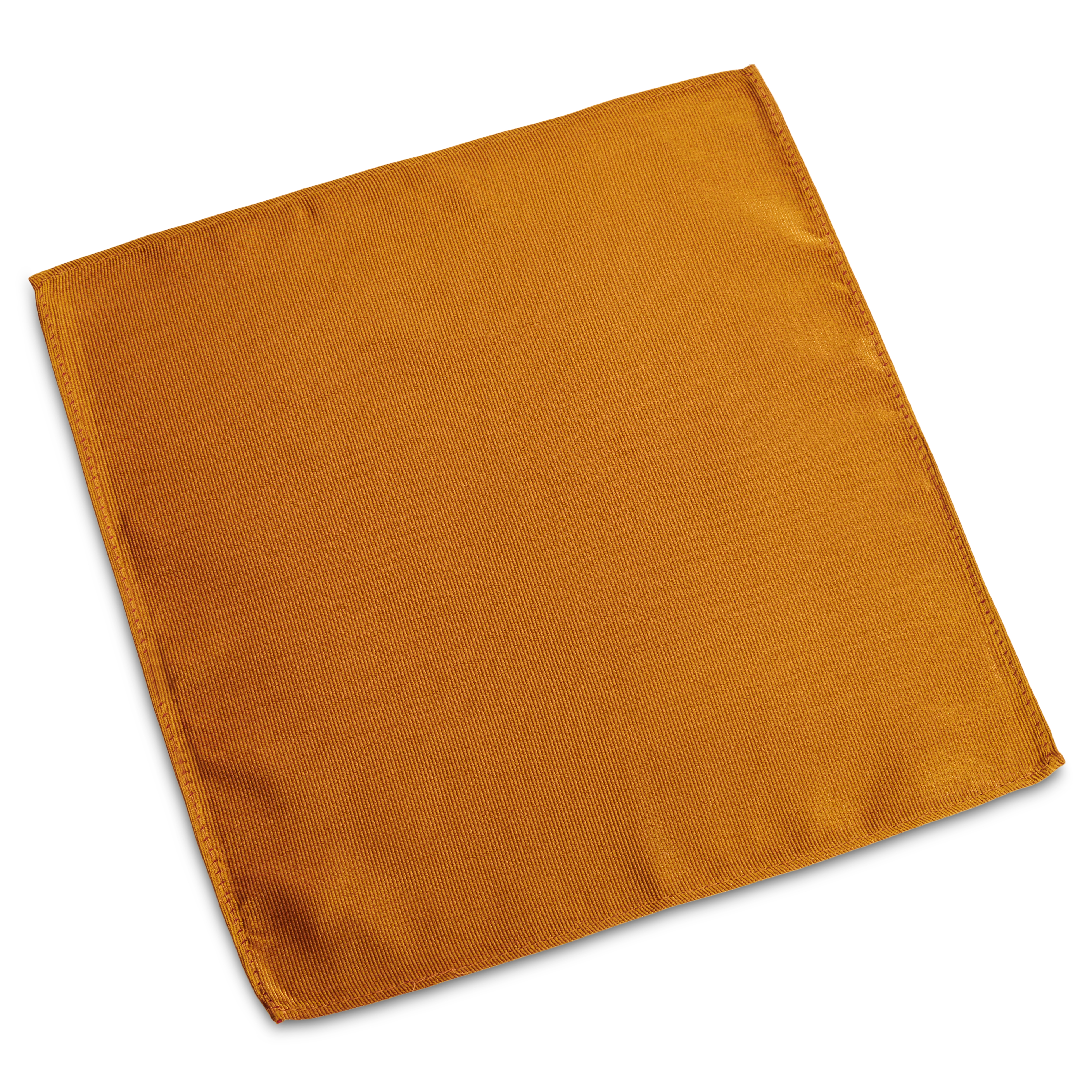 Goldfarbenes Einstecktuch Aus Seidentwill - 3