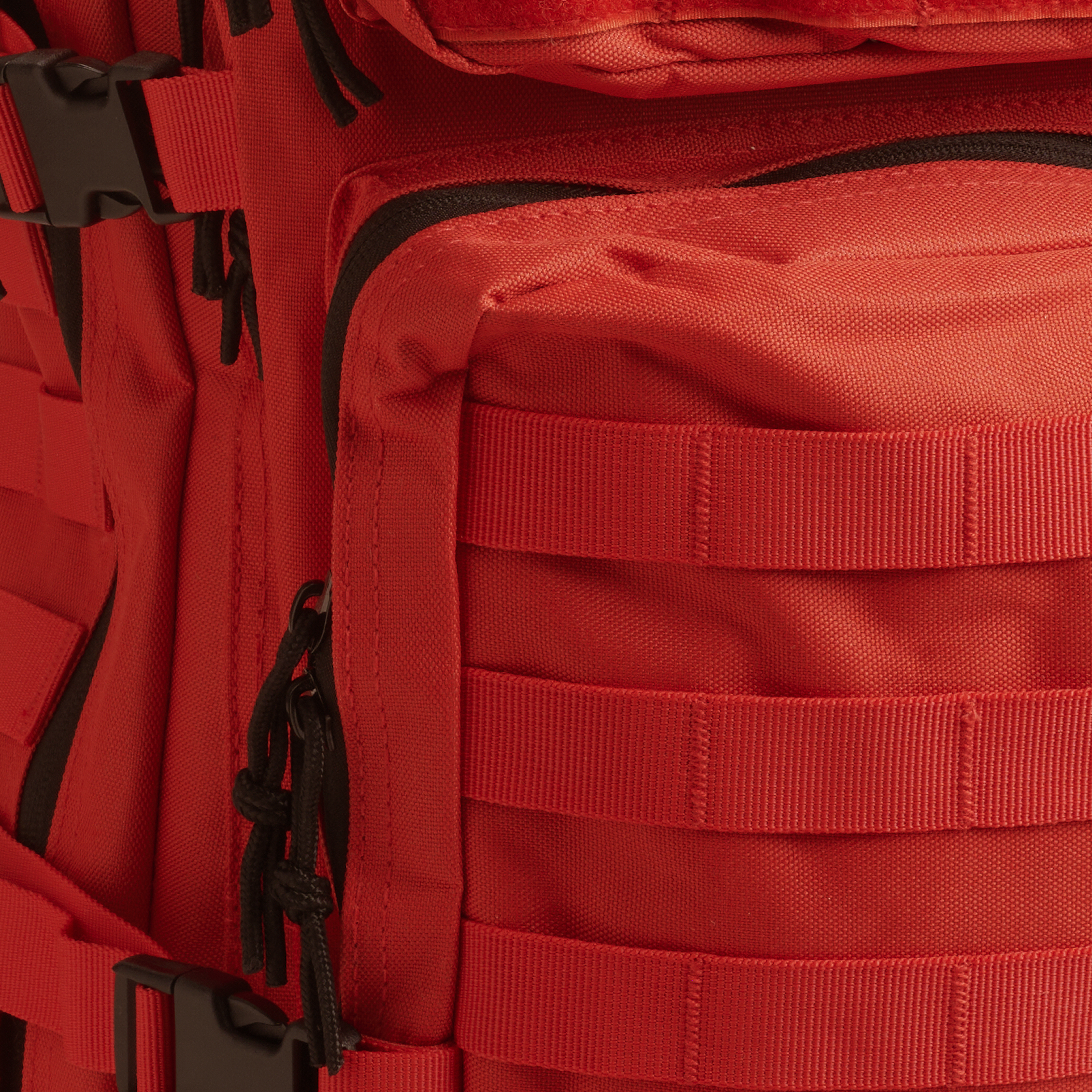 Expedition | Roter taktischer Rucksack mit 40 L Volumen und Patch-Fläche - 7