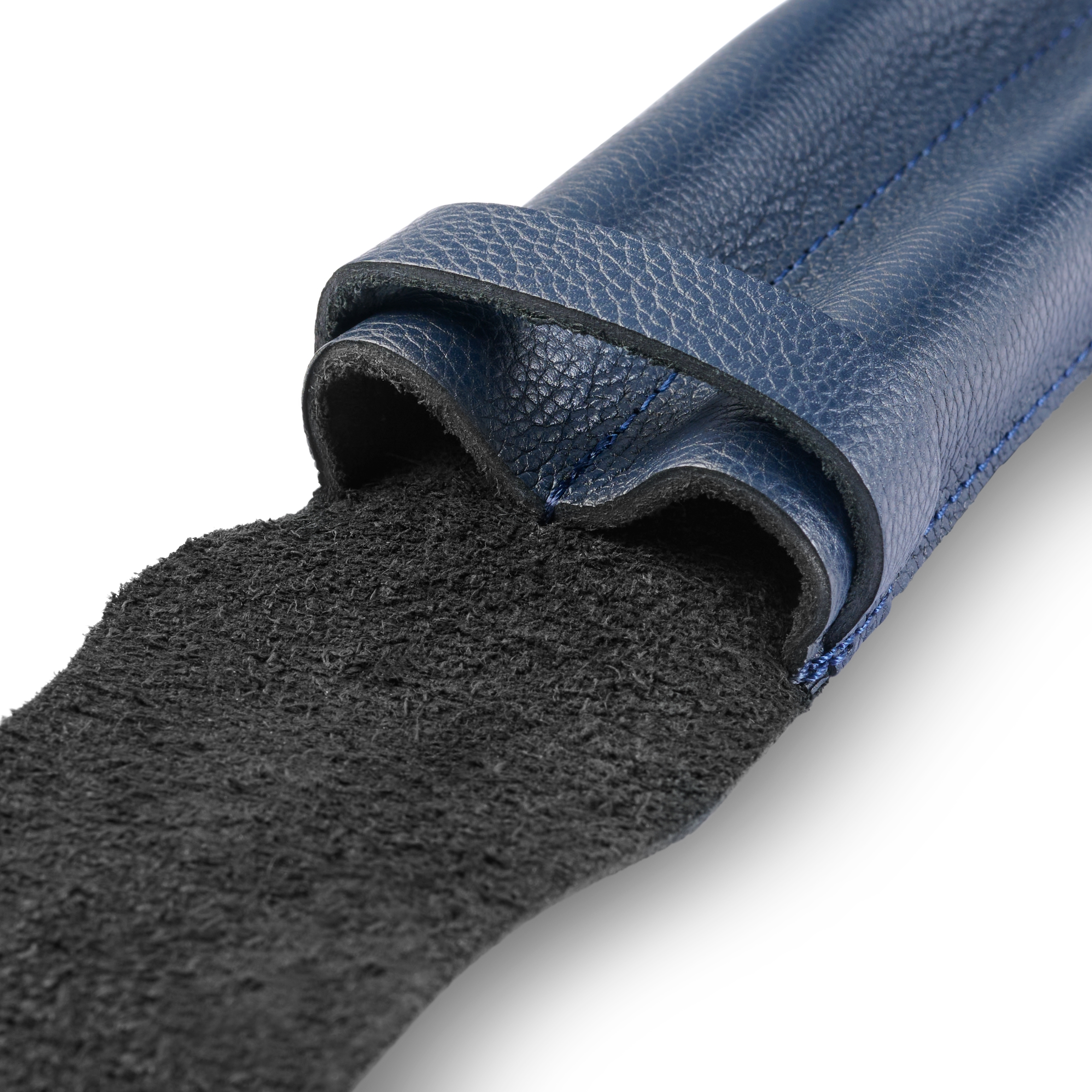 Θήκη Για Στυλό | Μπλε Navy Δέρμα | Large - 2