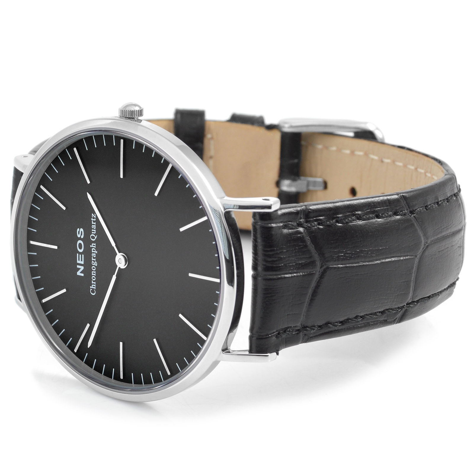 Svart Classic Safir Klocka - 2