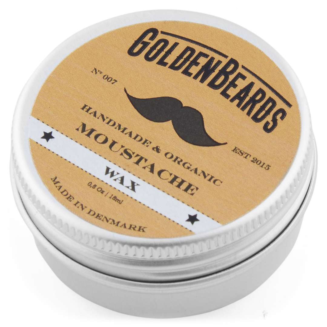 Organic Moustache Wax In stock! Golden Beards