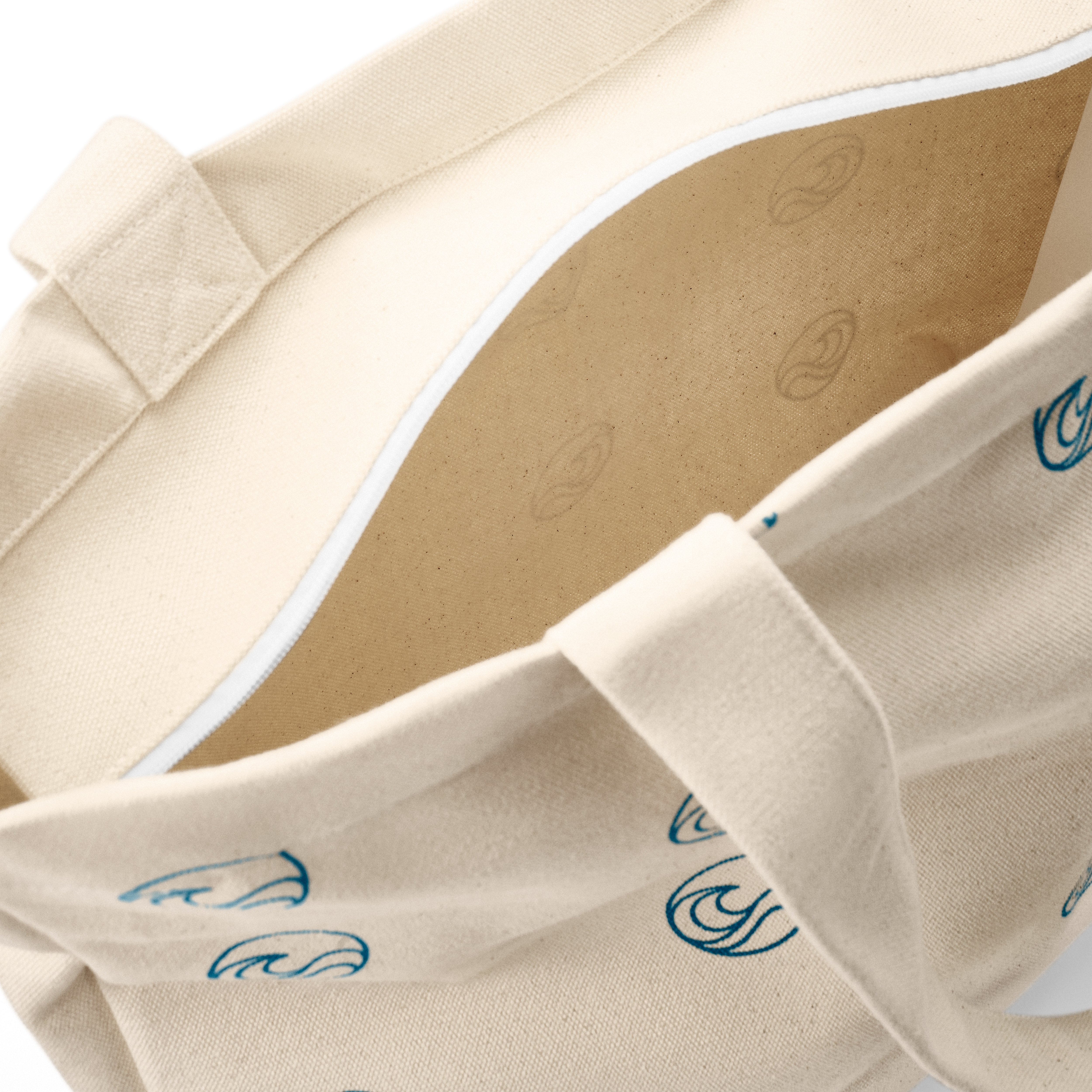 Ubleget Bomuld Tote Bag - 8