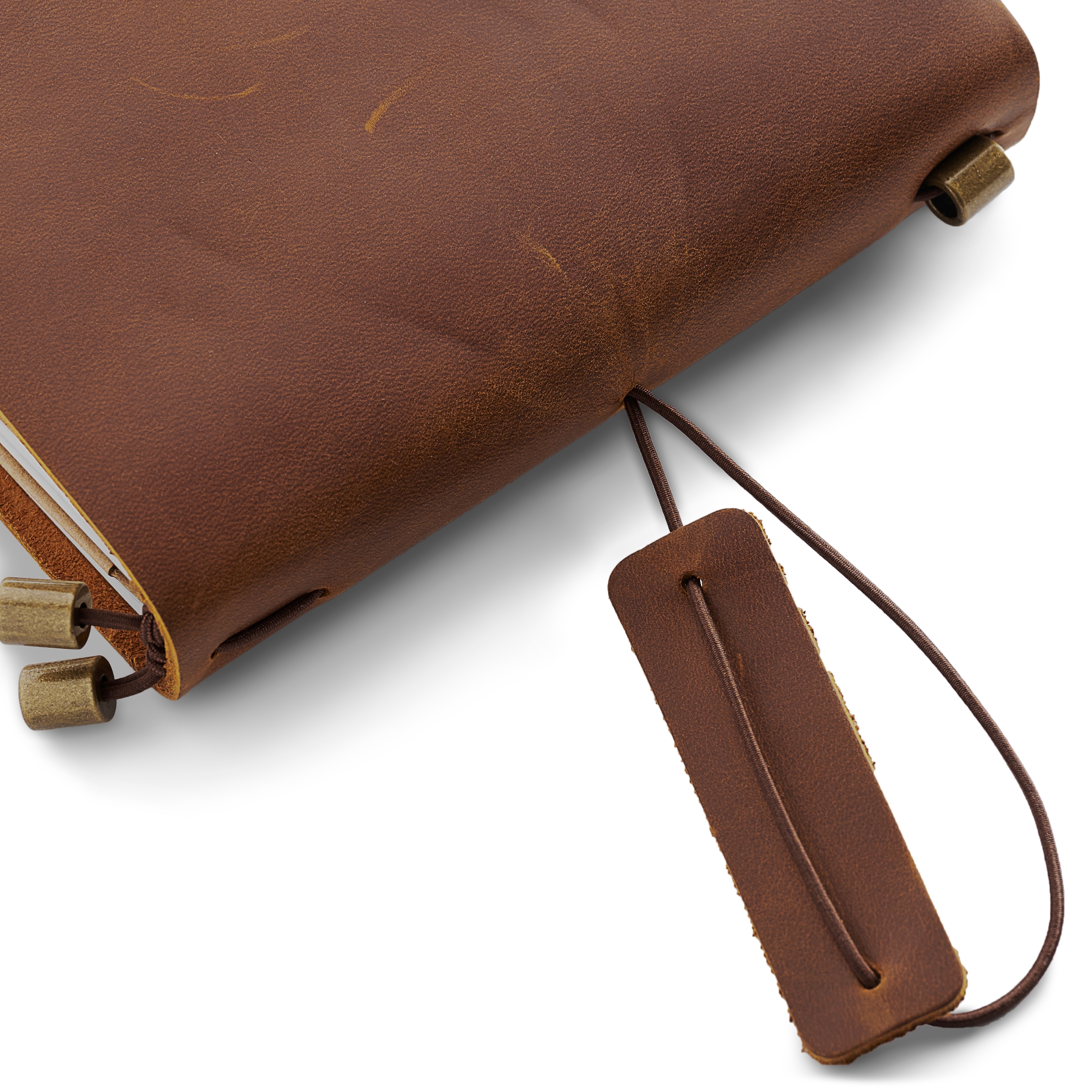 Užrašinė | Šviesiai ruda oda | Su lėktuvo formos sagtimi - 6