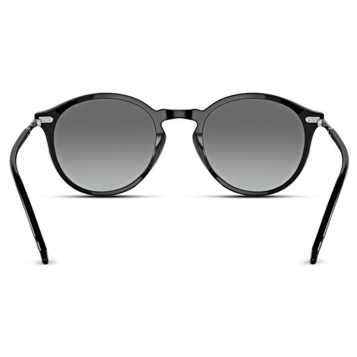 Round Black Sunglasses | Vogue 0VO5432S - 3