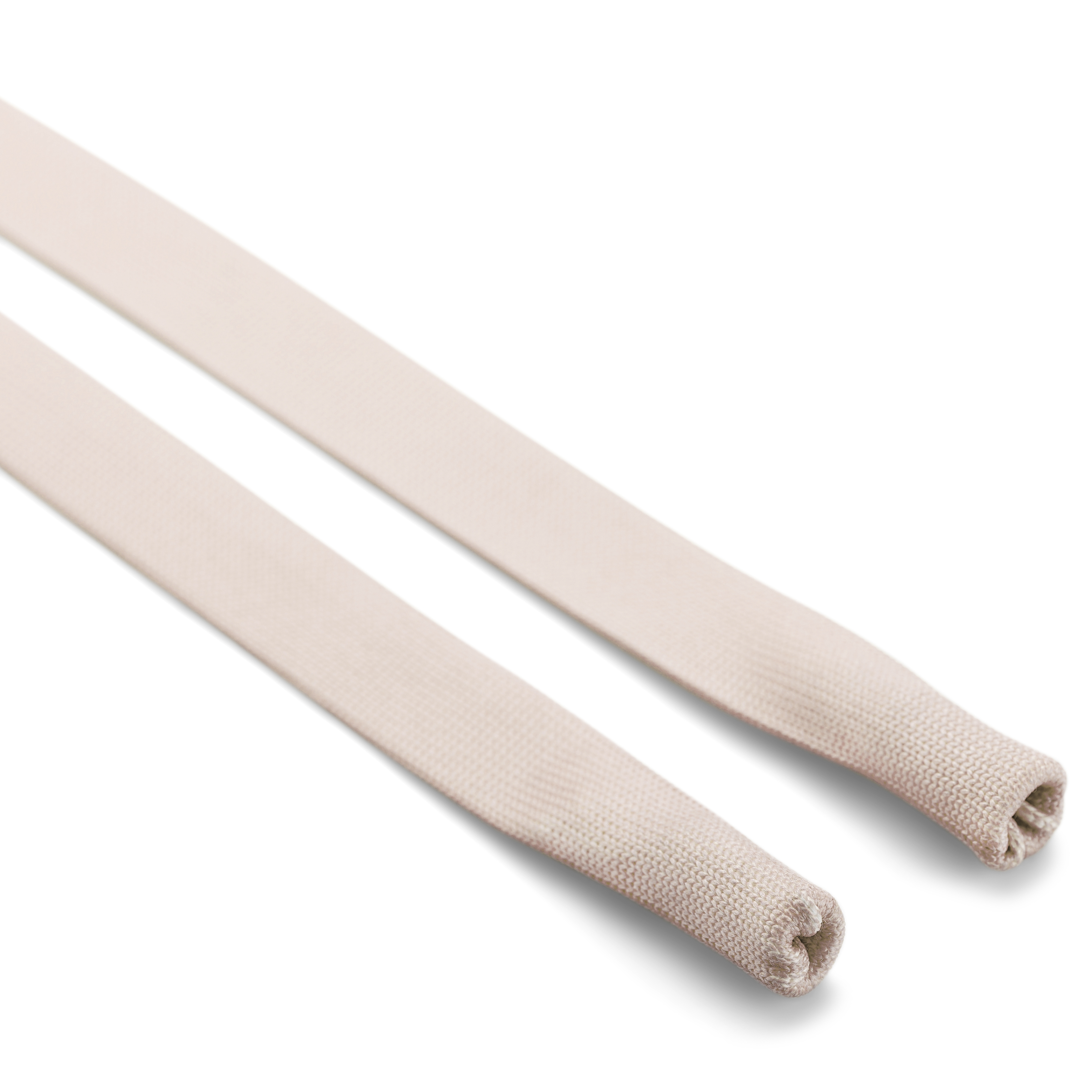 Cordon à lunettes large beige et cuir - 4