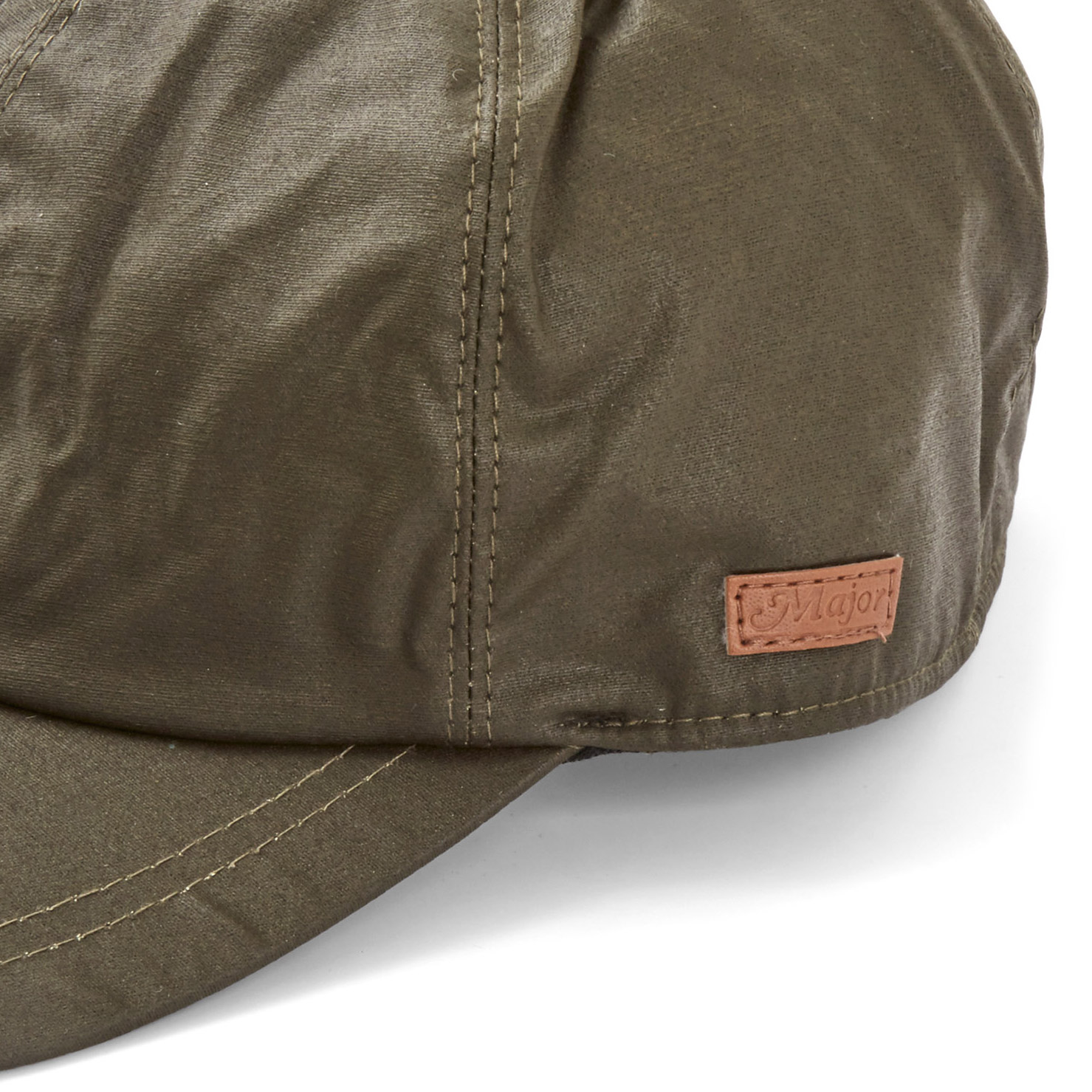 Green Canvas Baseball Cap - 2