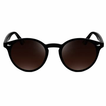 Wade | Black & Dark Brown Polarised Sunglasses