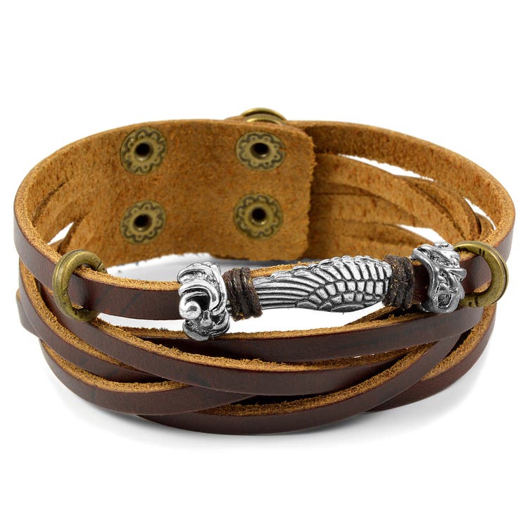 Pegasus Leather Bracelet | In stock! | Collin Rowe