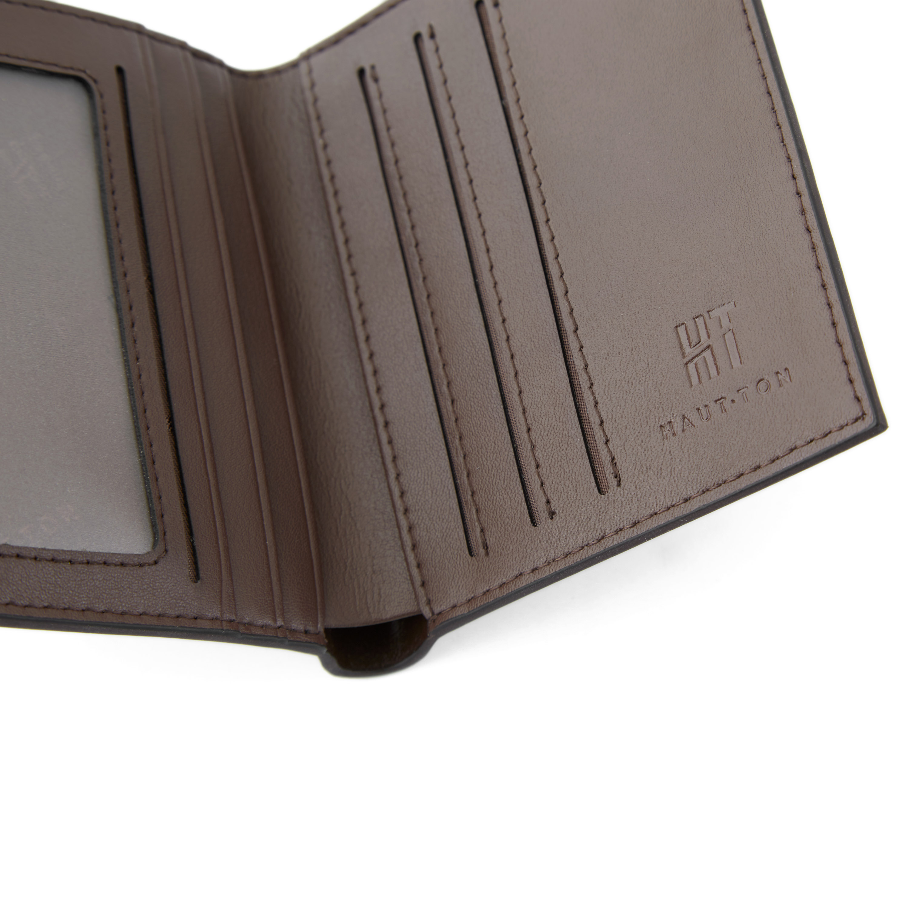 Klassisk Mørkebrun Lommebok - 4