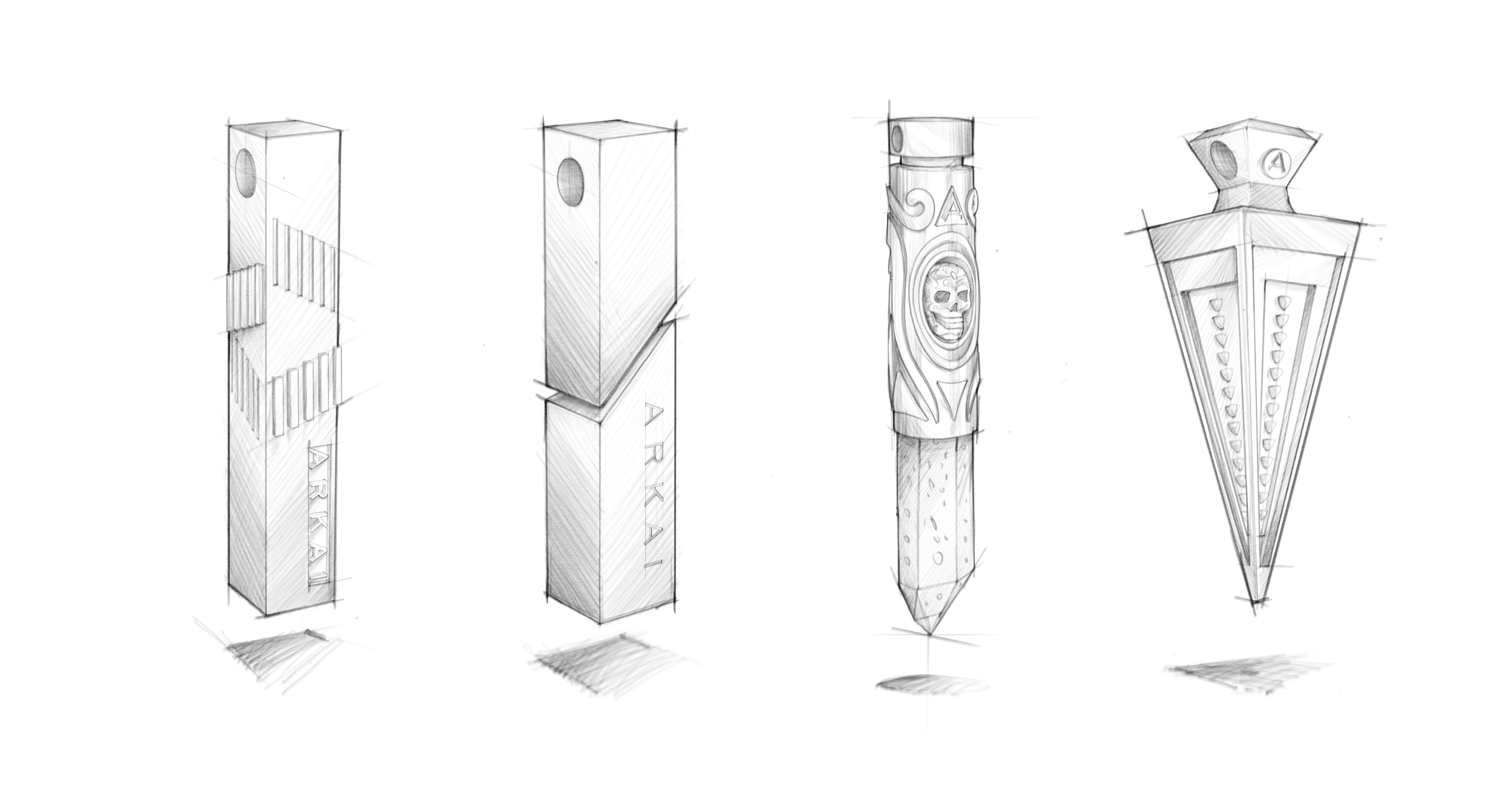 Από τα χειρόγραφα σκίτσα έως τα ψηφιακά σχέδια και το τελικό προϊον – οι μικρές λεπτομέρειες σε κάθε Arkai κολιέ και βραχιόλι που δημιουργούμε.