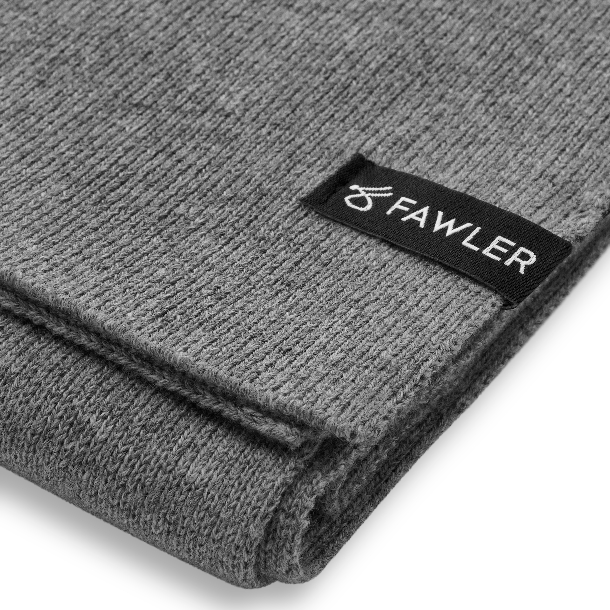 Kyler Kite | Dark Grey Organic Cotton Scarf - 3