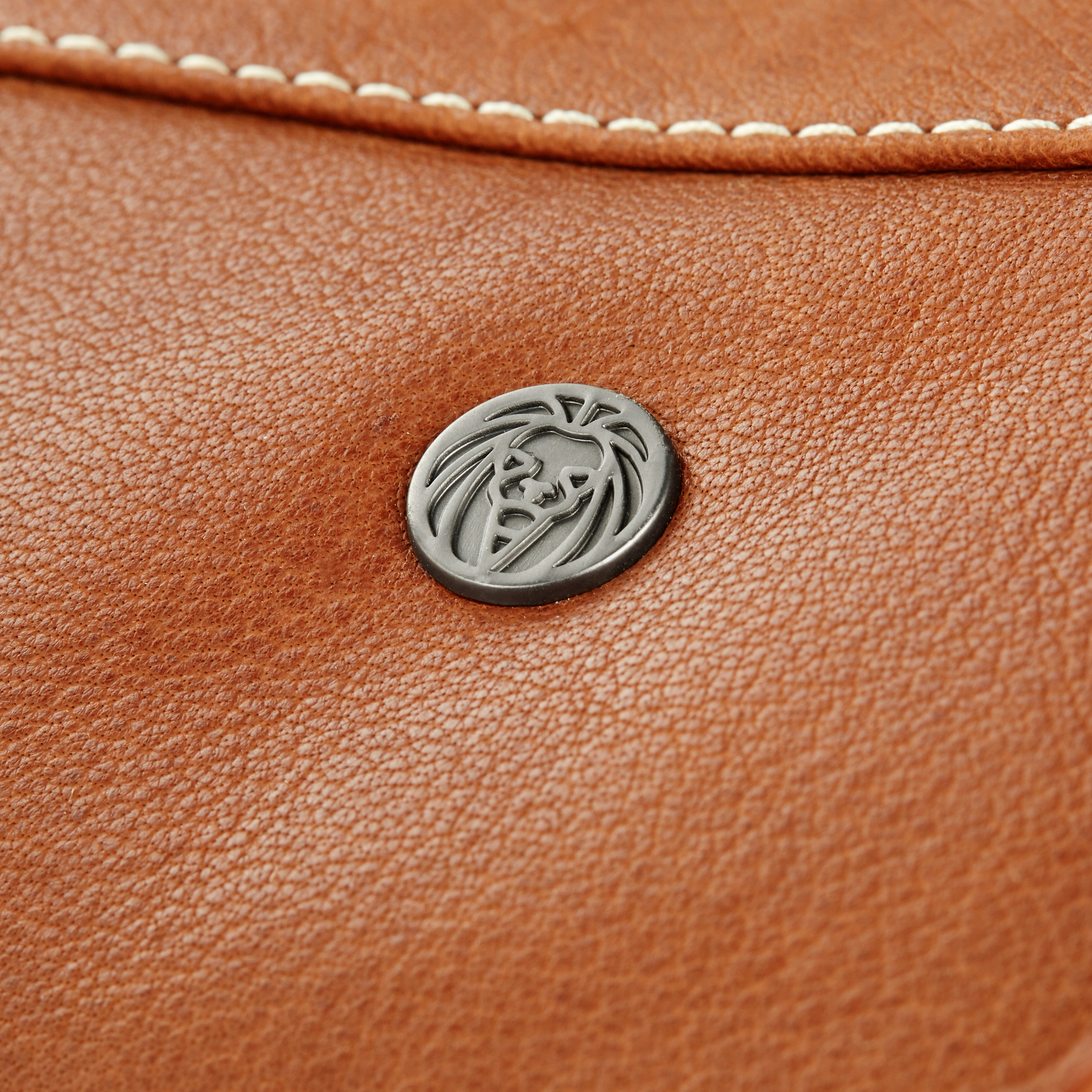 Oxford Classic Duffeltaske i Tan Læder - 5