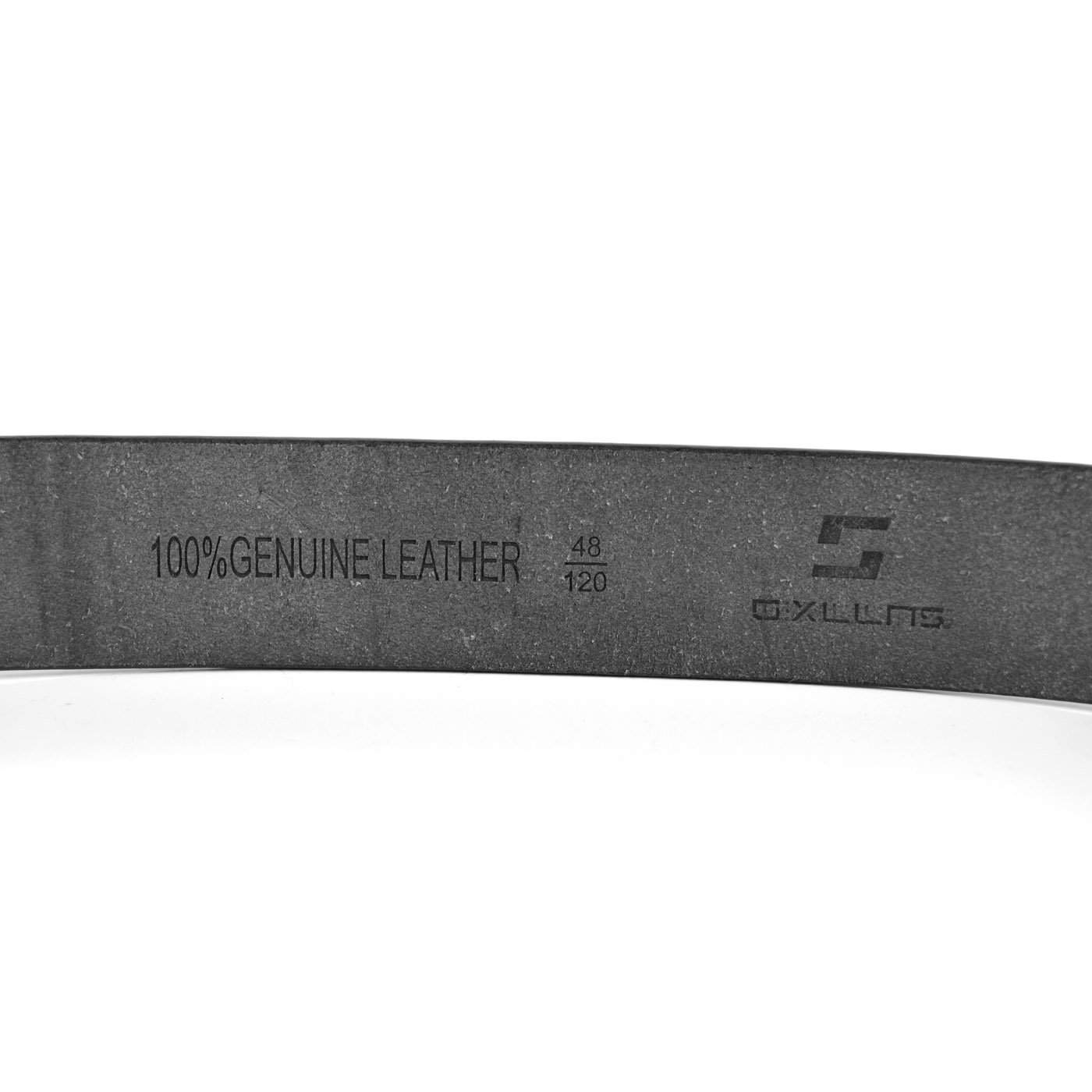 Sort OX Solidt Bælte - 3