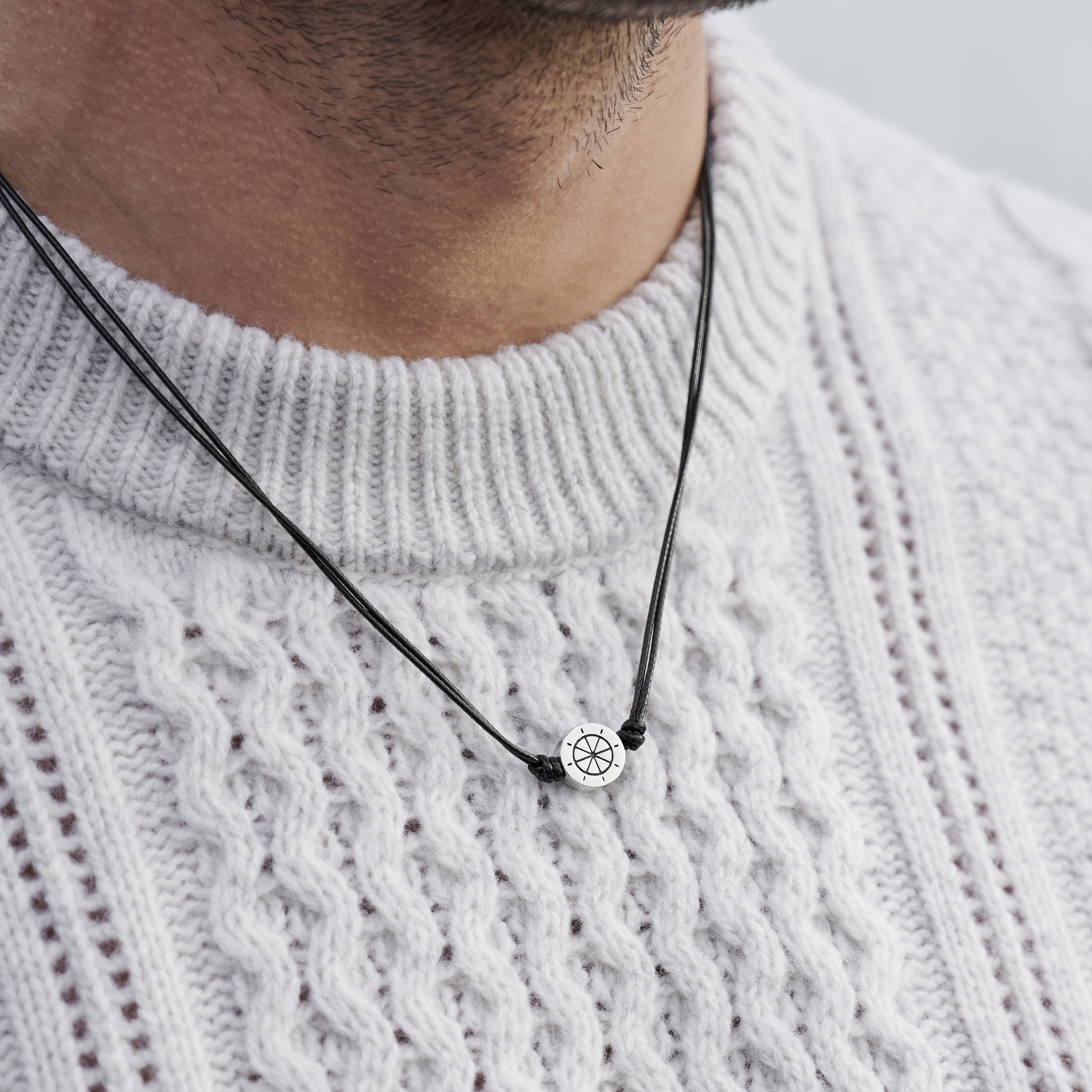 Naszyjnik w srebrnym tonie Lee Gravel - 6