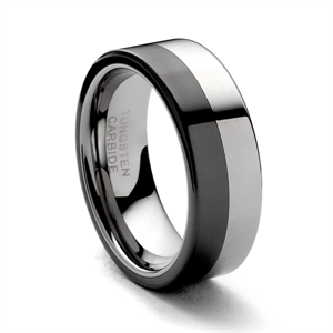 Zenith Tungsten - Ring - Størrelse 62 1/4 - 1