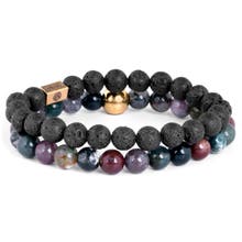 Purple bracelets