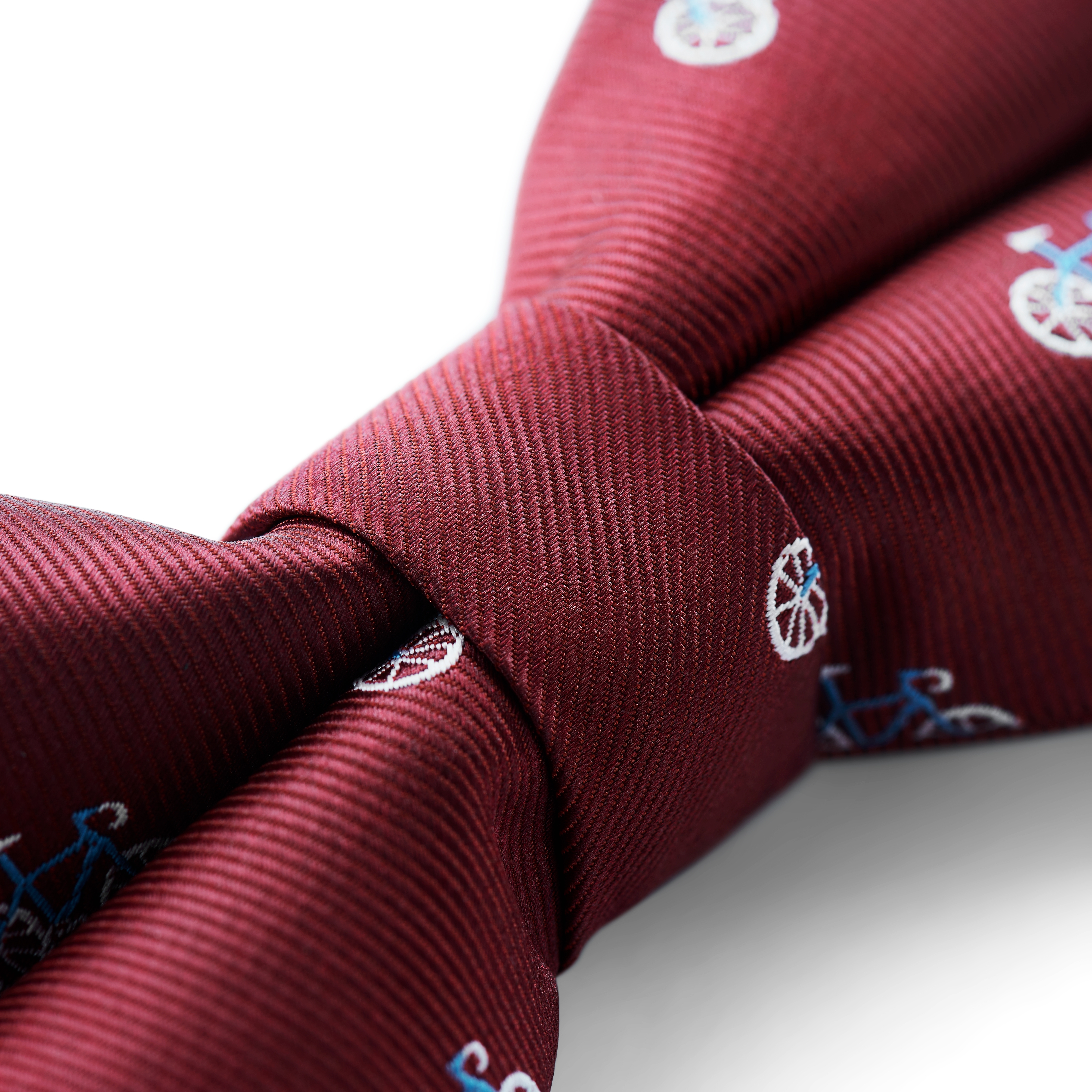 Motos | Pajarita preatada de bicicletas roja - 3