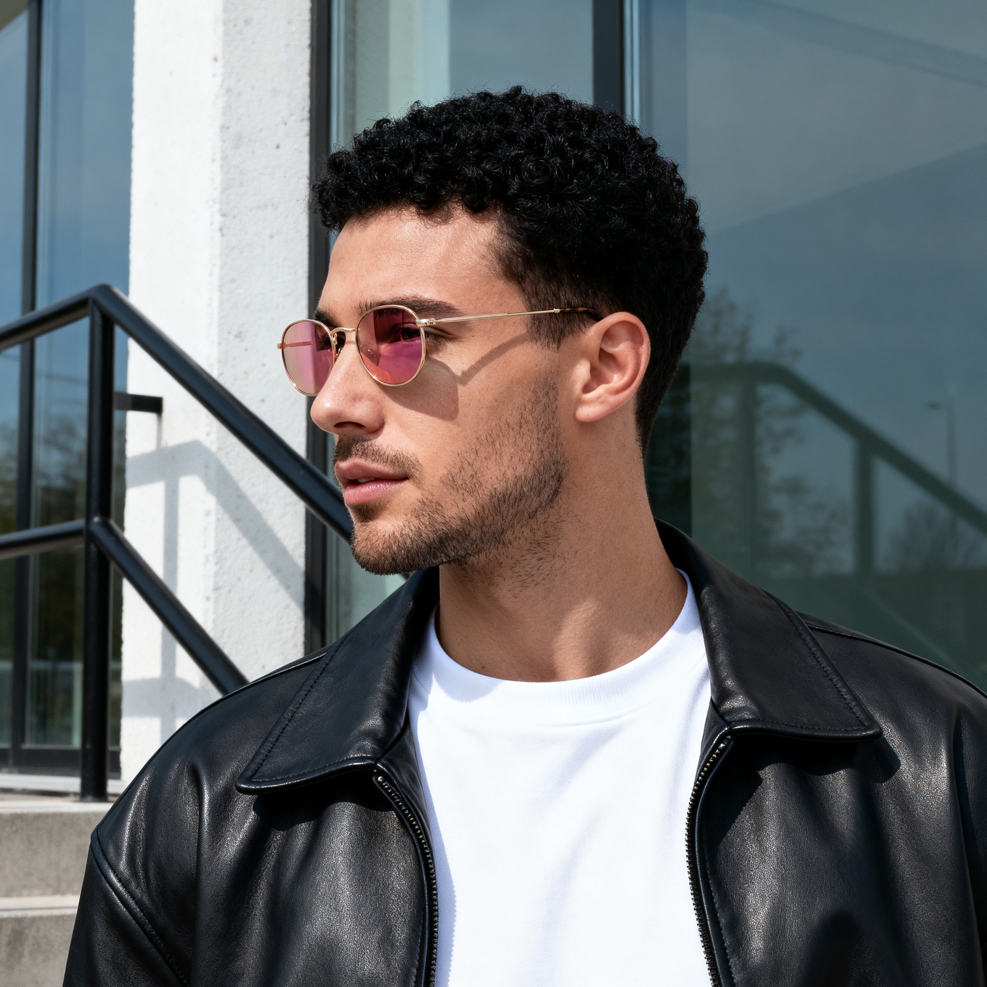 Dandy Pink Polariseret Solbrille - 3