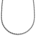 Essentials | 6 mm Silver-Tone Rope Chain Necklace Essentials | 6 mm Silver-Tone Rope Chain Necklace