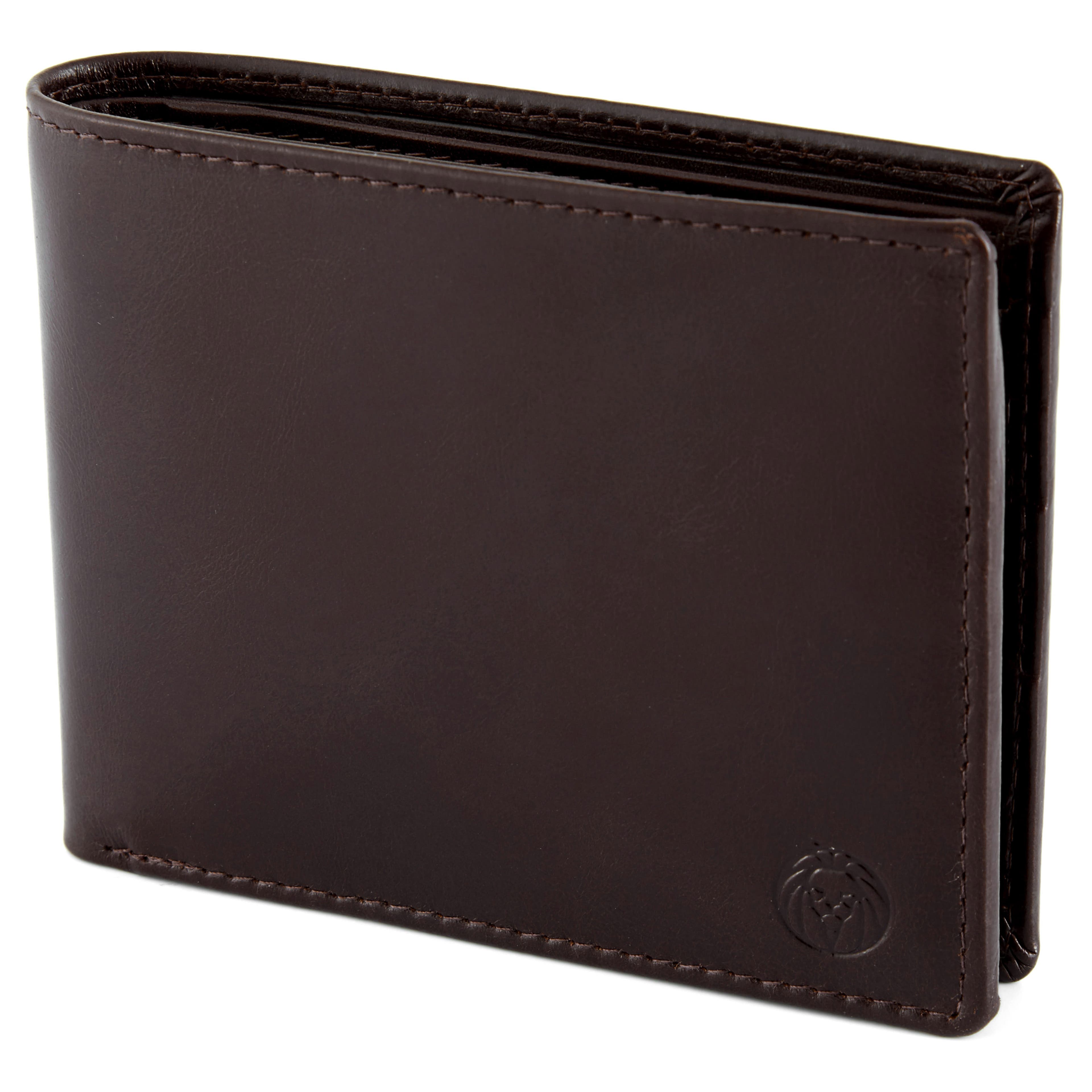 Dark Brown Trifold Leather Wallet Dark Brown Trifold Leather Wallet