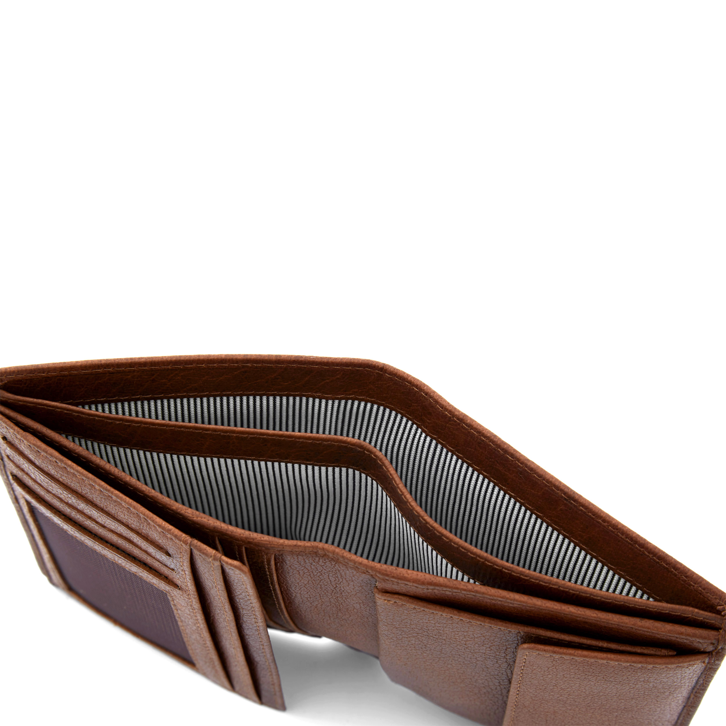 Keltaruskea Stand-up California -nahkalompakko - 5