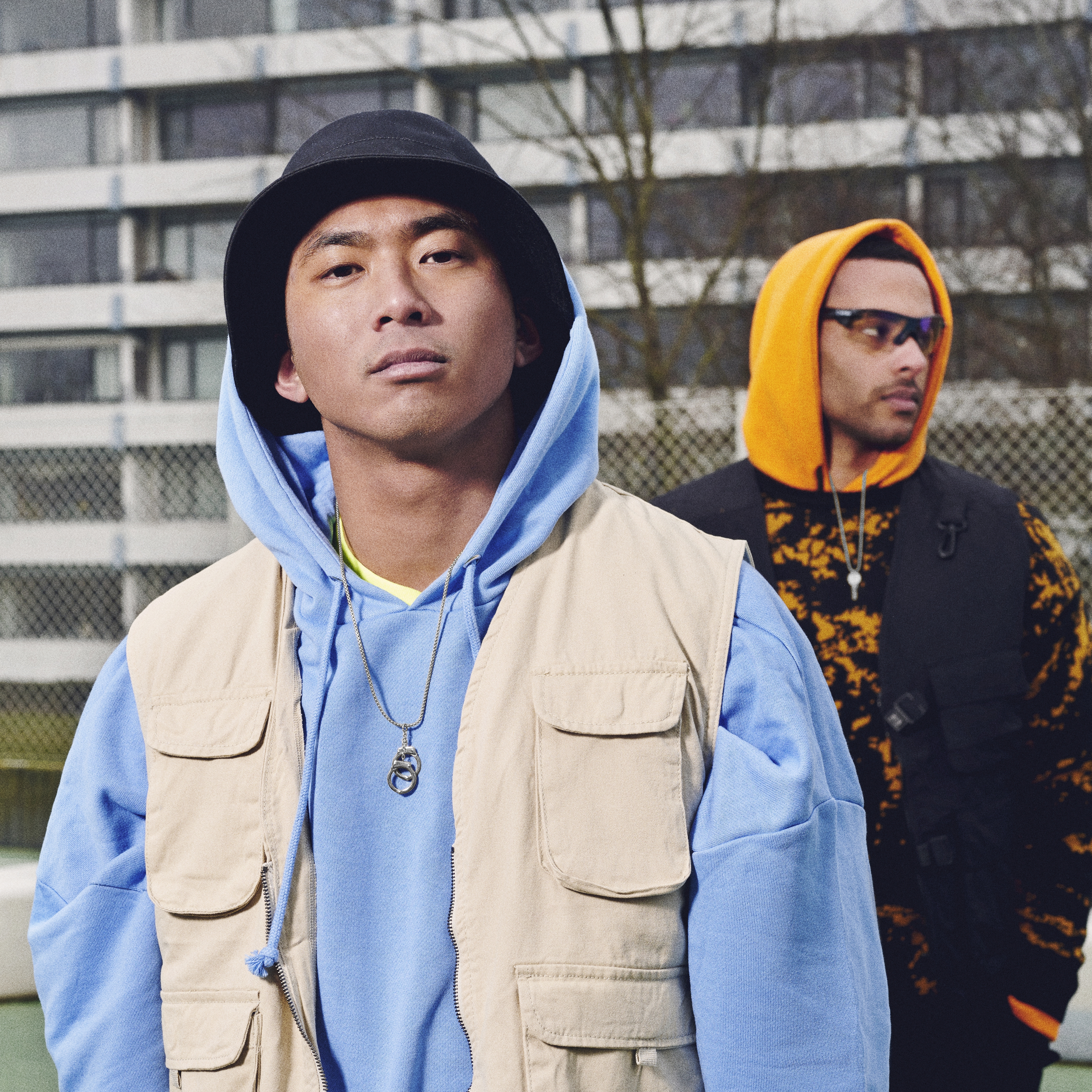 Egan | Srebrzysty naszyjnik z kajdankami - 4