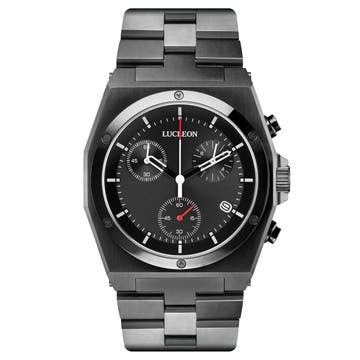 Lavon Ray Stainless Steel Chronograph Watch 
