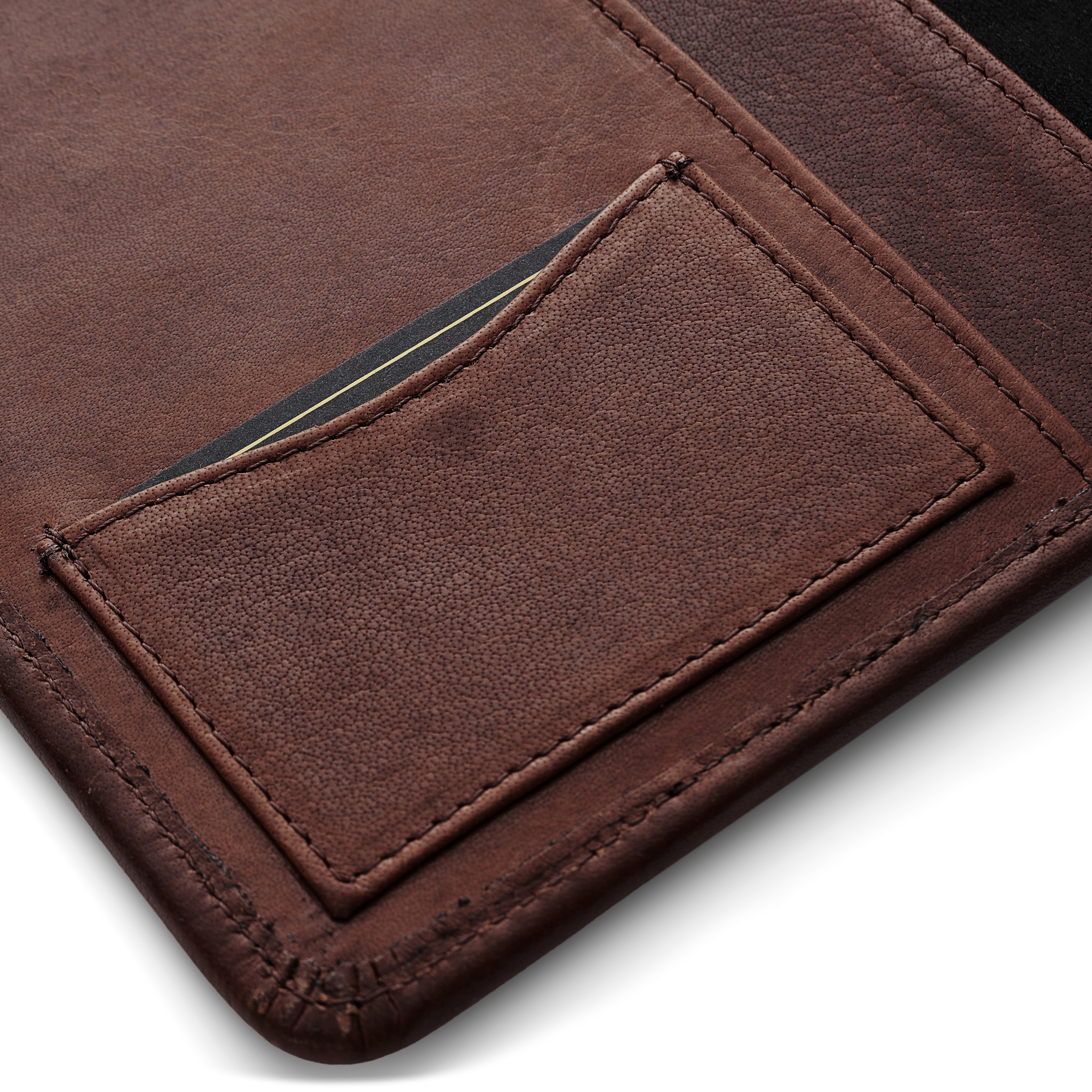 Brown Refillable Buffalo Leather Notebook & Journal Cover - 5