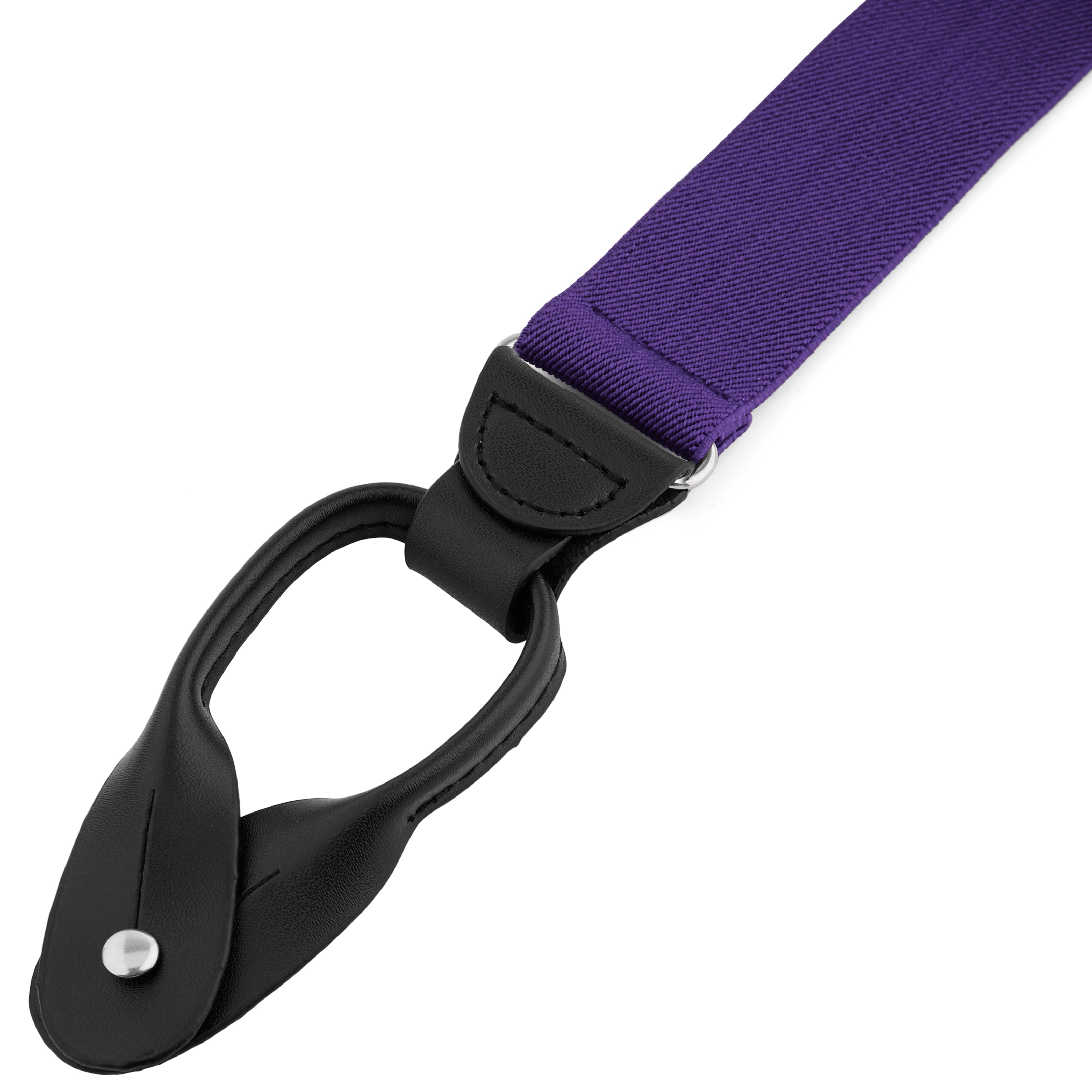 Brede Paarse Splitknoop Bretels - 2